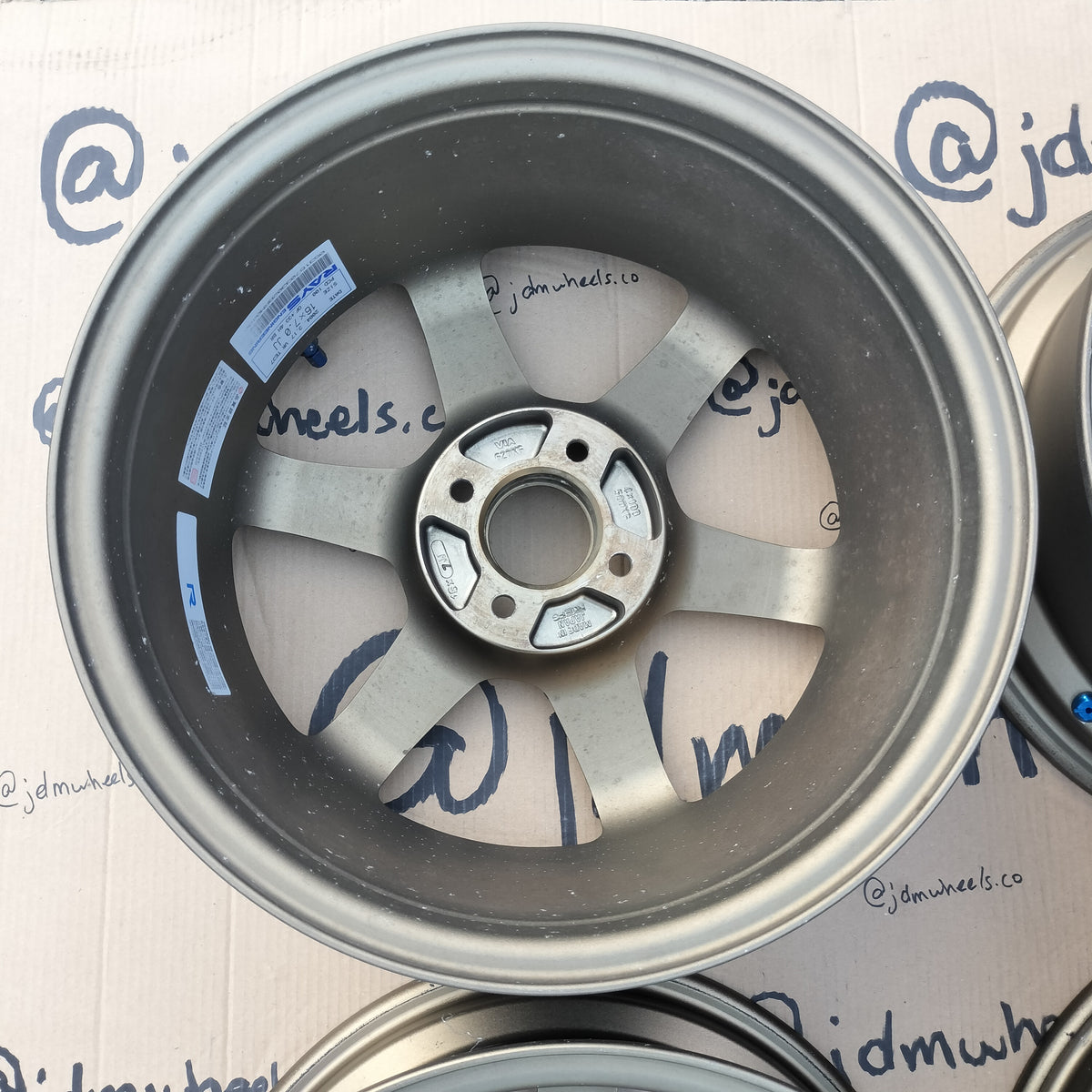 Rays Volk TE37 16x7+42 & 16x7+33 4x100