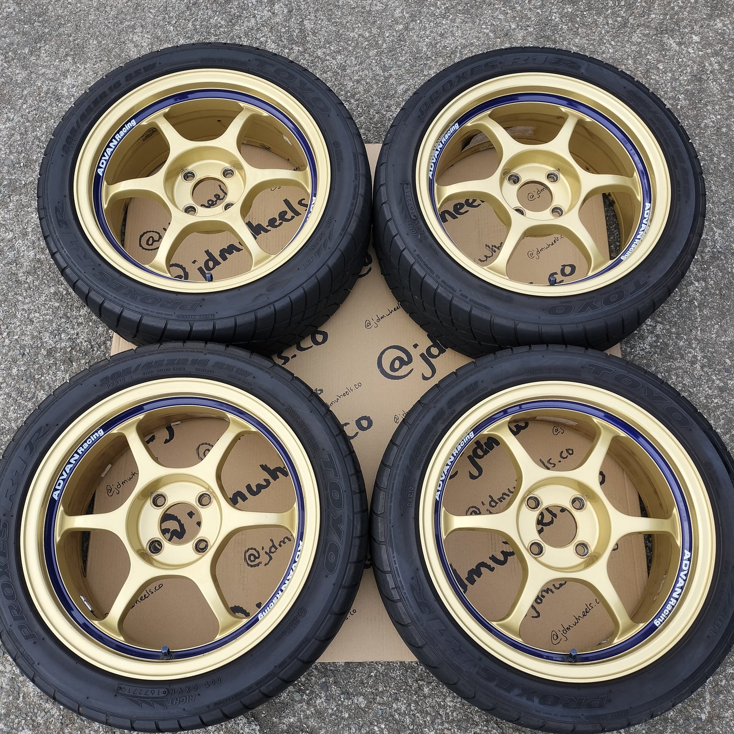 Advan Racing RG 16x7+31 4x100