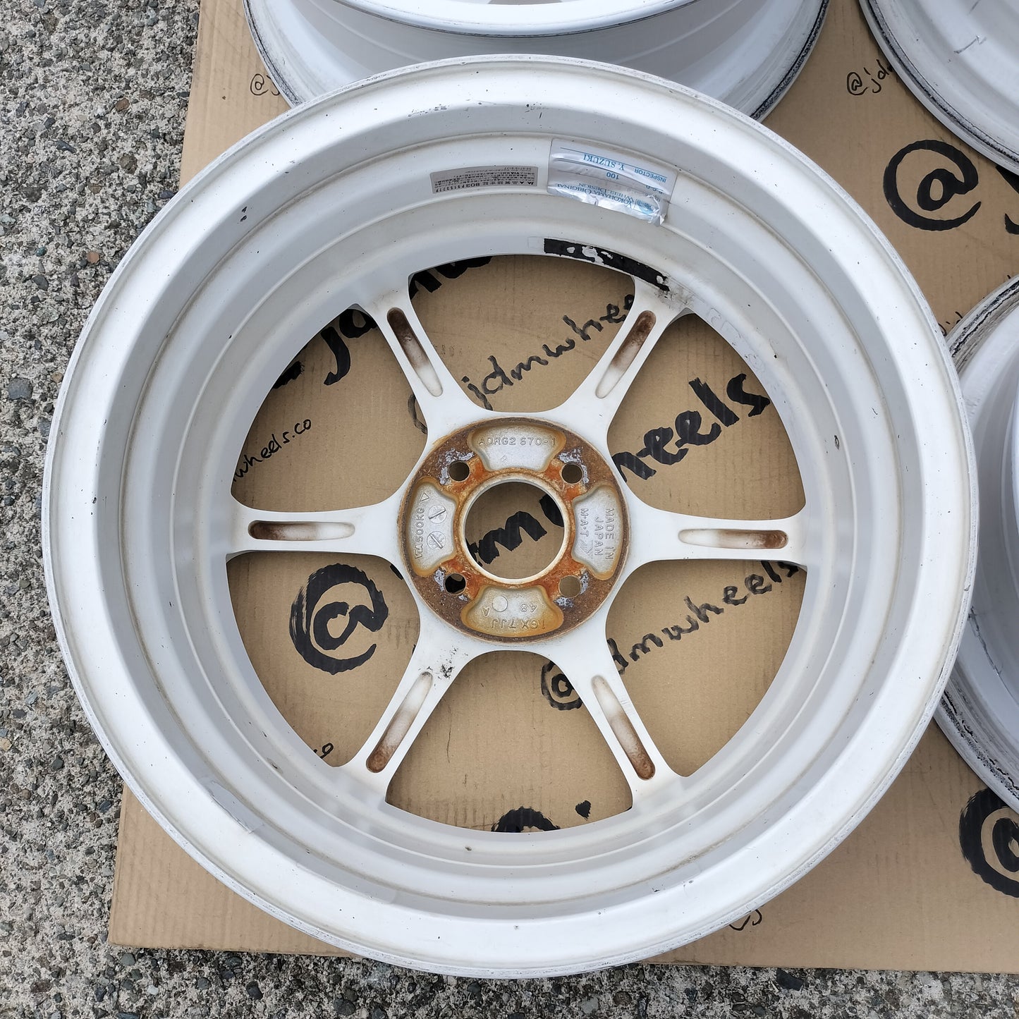 Advan Racing RGII 16x7+41 & 16x7+48 4x100