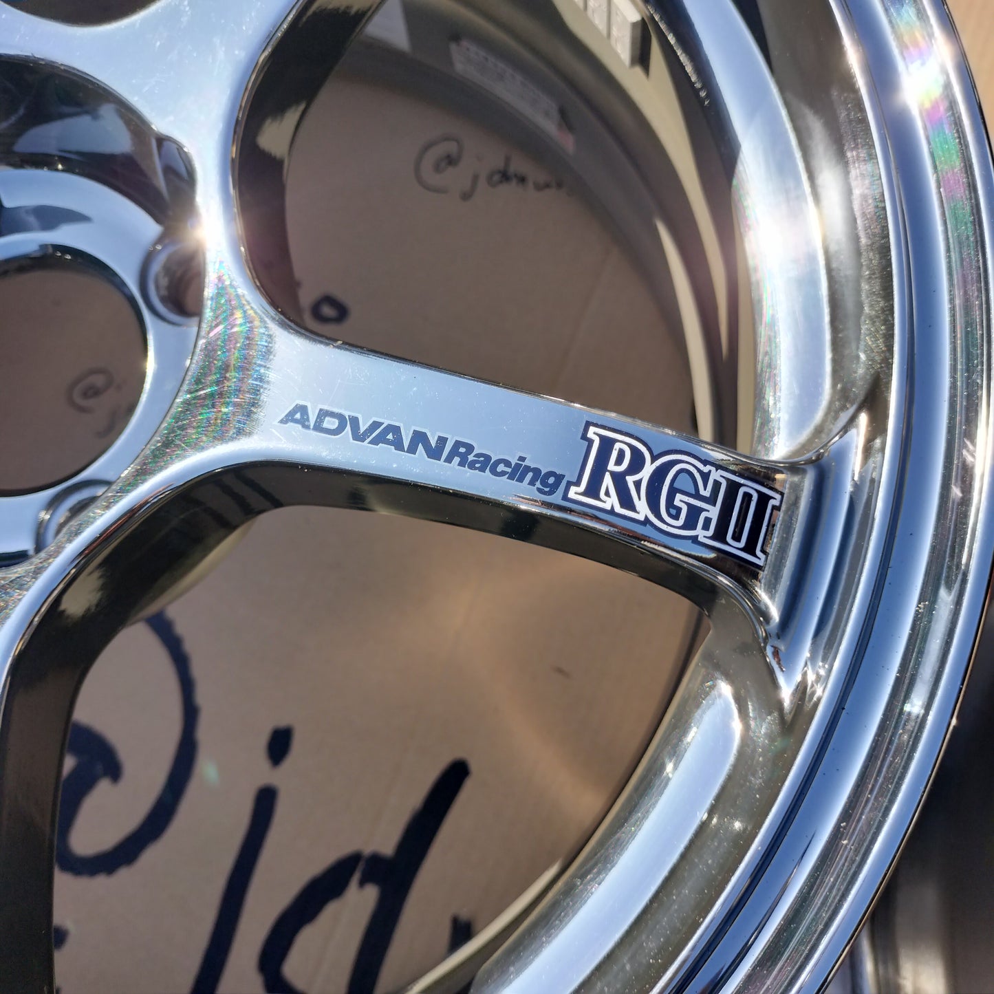 Advan Racing RGII 16x7+35 & 16x8+38 4x100