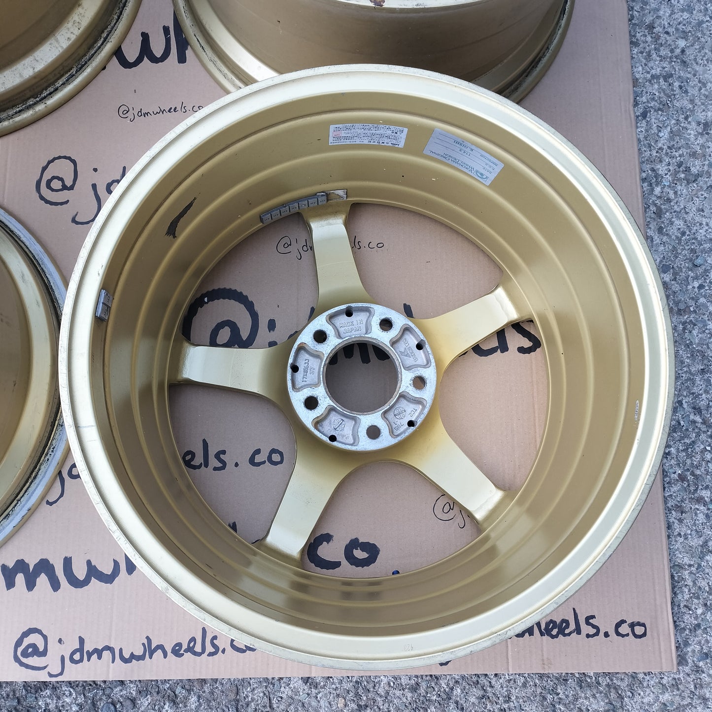 Advan Racing TCII 17x8.5+37 & 18x9.5+35 5x114.3