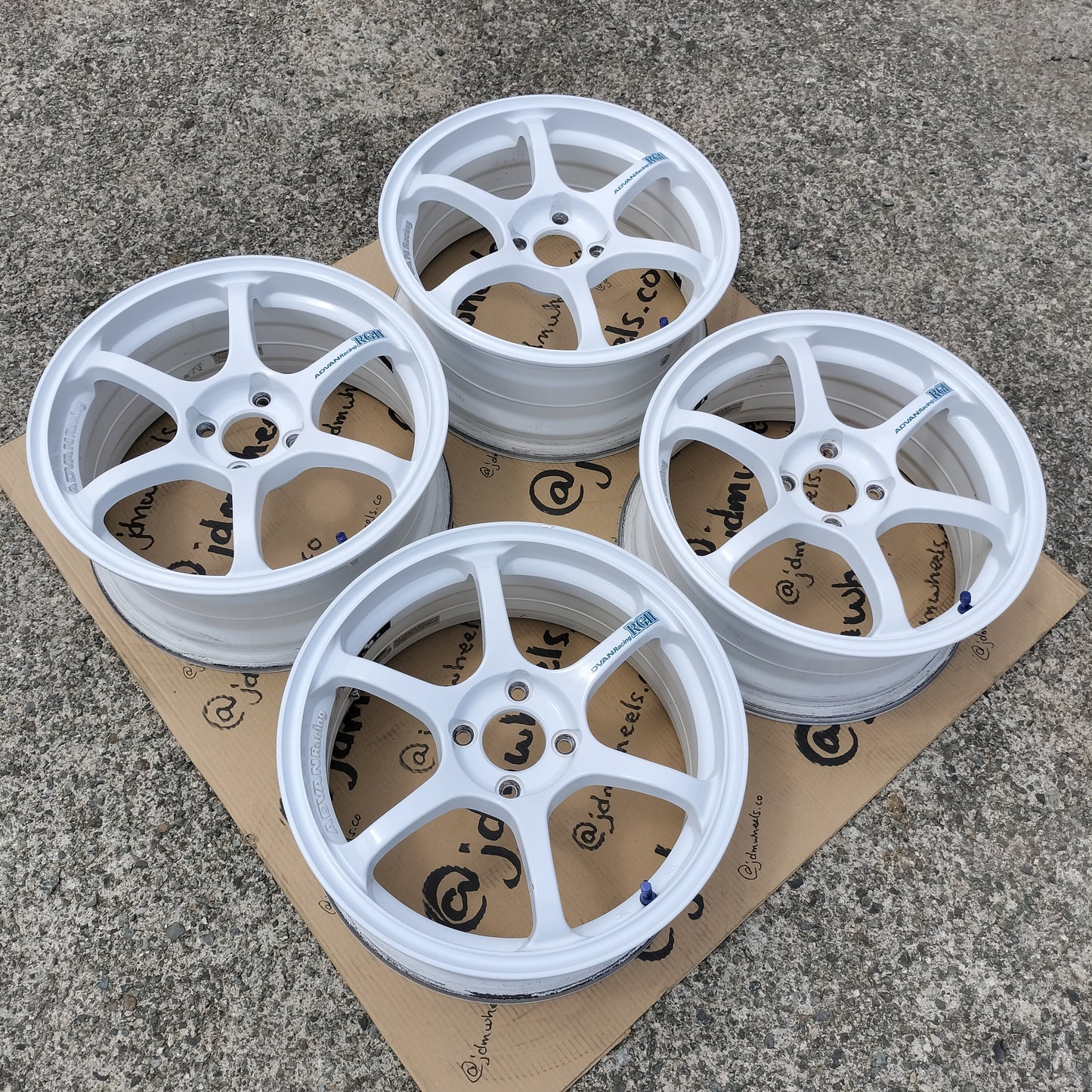 Advan Racing RGII 16x7+41 & 16x7+48 4x100