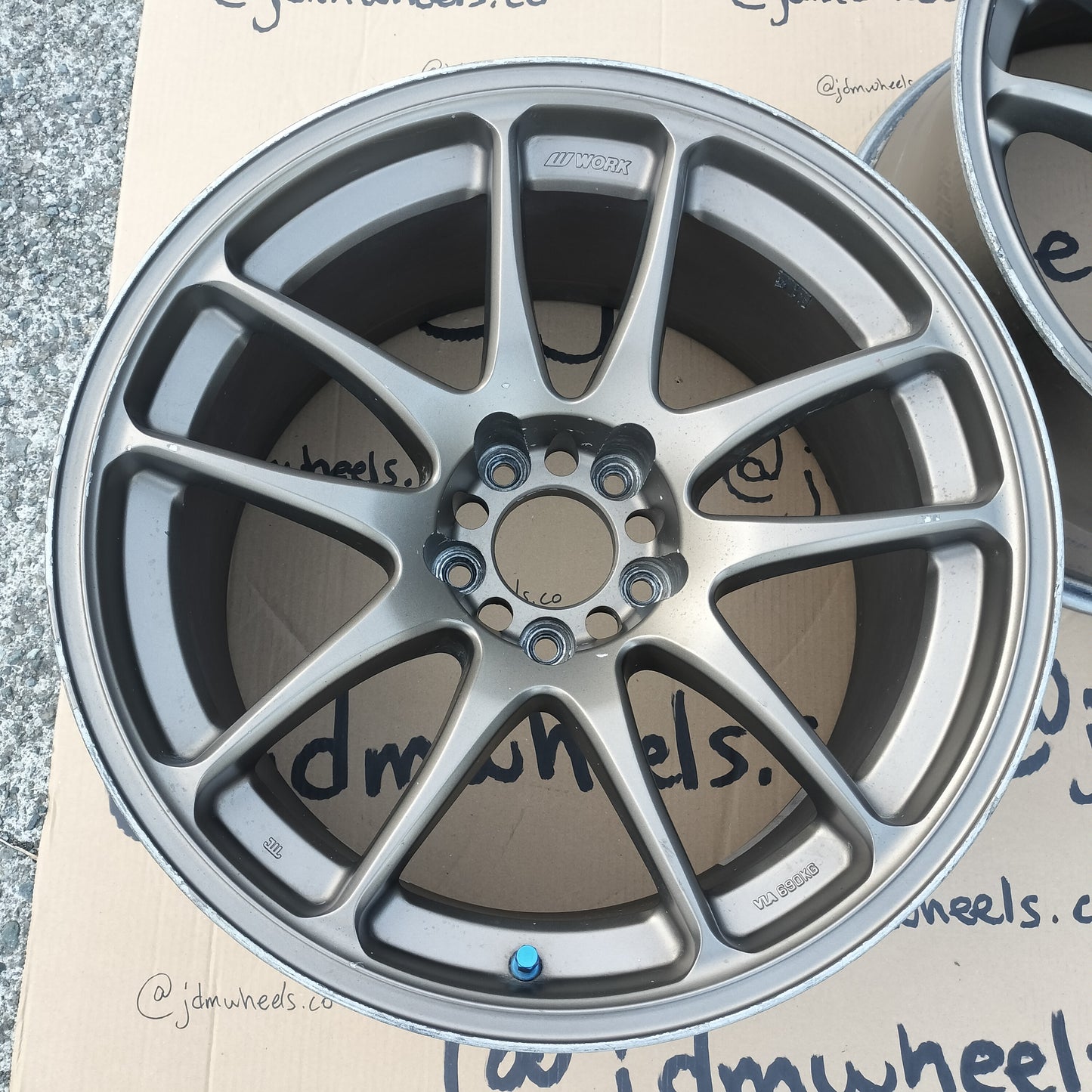 Work Emotion CR Kai 18x9.5+12 5x114.3