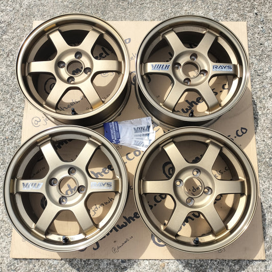 Rays Volk TE37 15x6.5+35 4x100