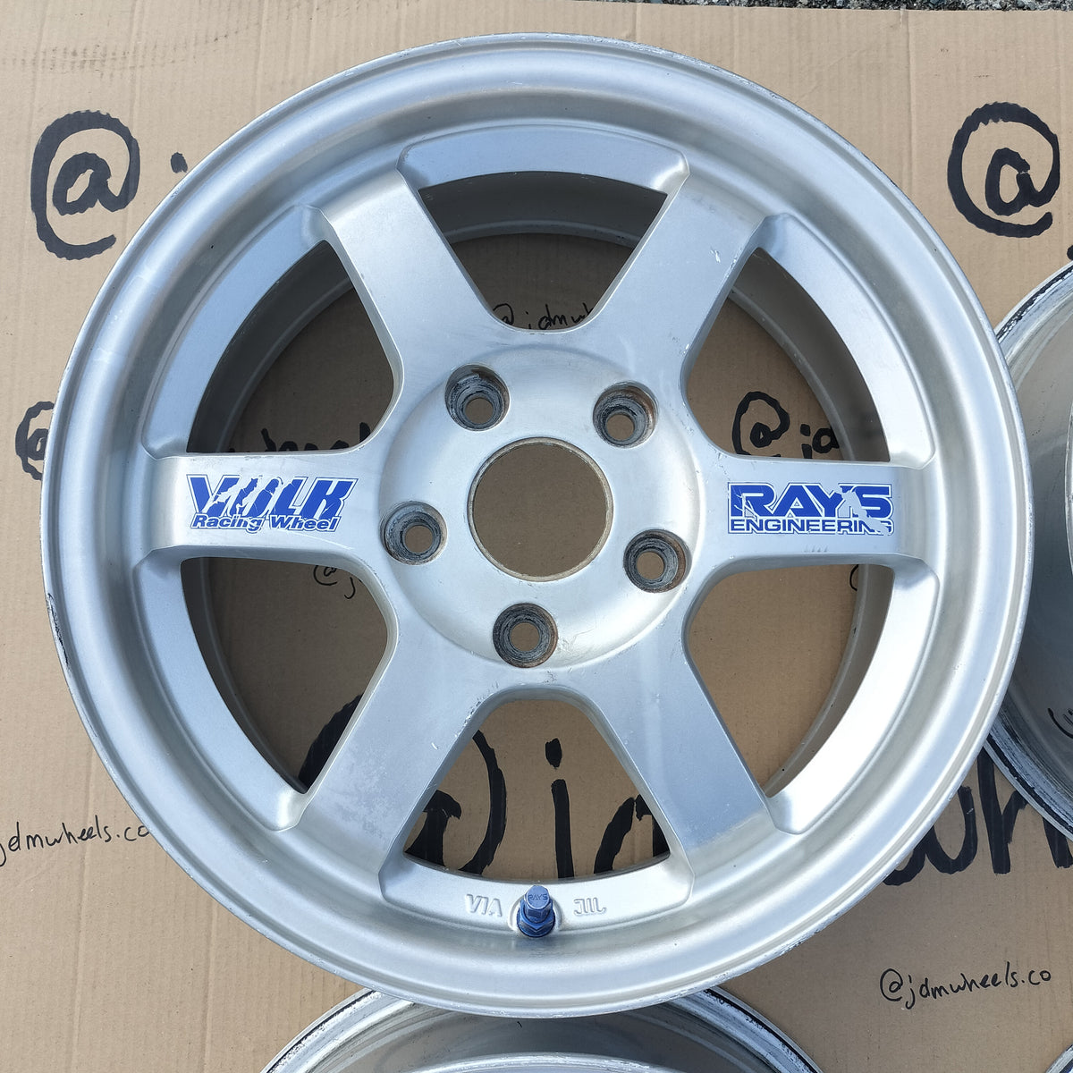 Rays Volk Racing TE37 15x6.5+39 5x114.3