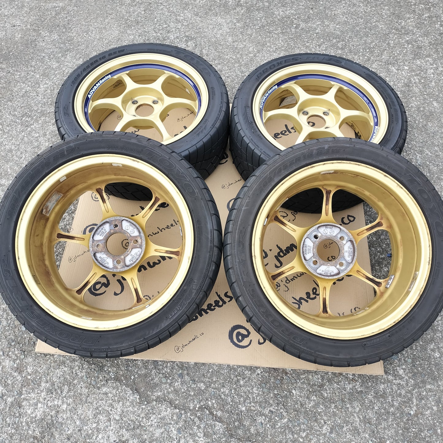 Advan Racing RG 16x7+31 4x100