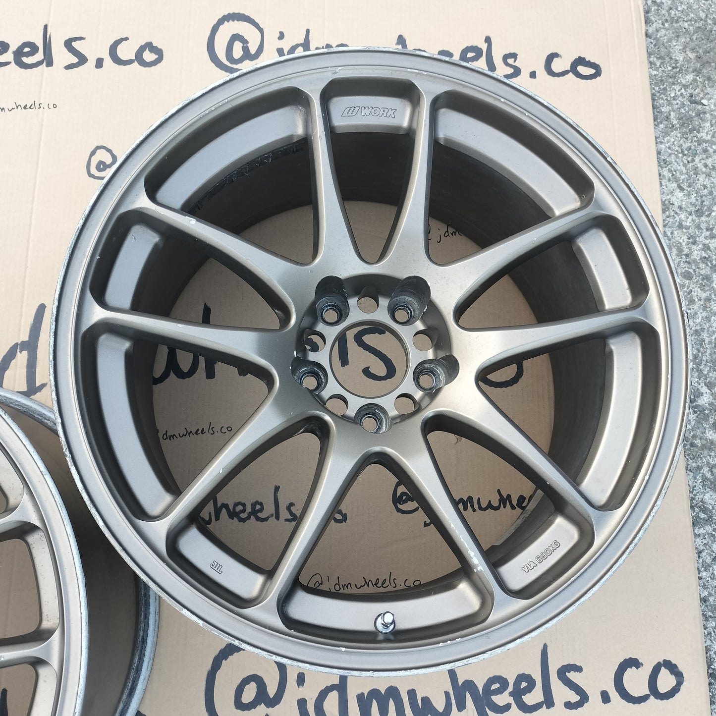 Work Emotion CR Kai 18x9.5+12 5x114.3
