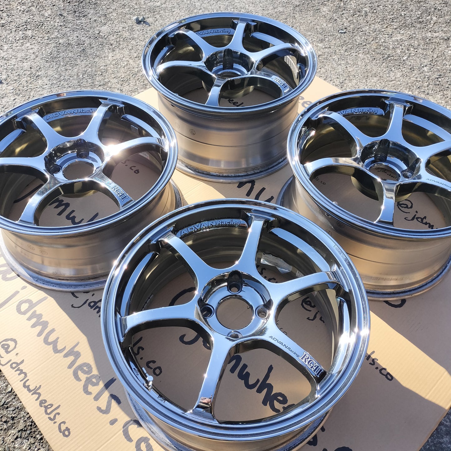 Advan Racing RGII 16x7+35 & 16x8+38 4x100