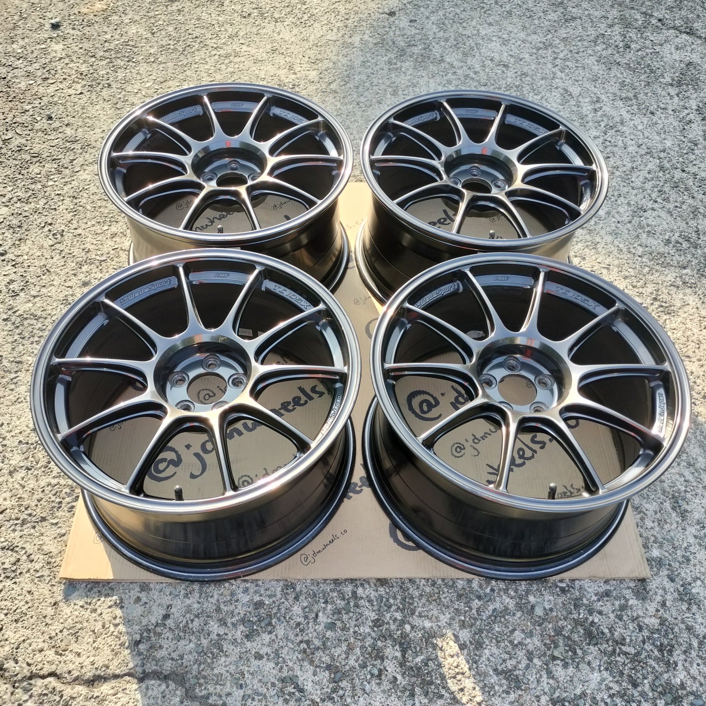 Weds Sport TC105X 18x9.5+45 5x100