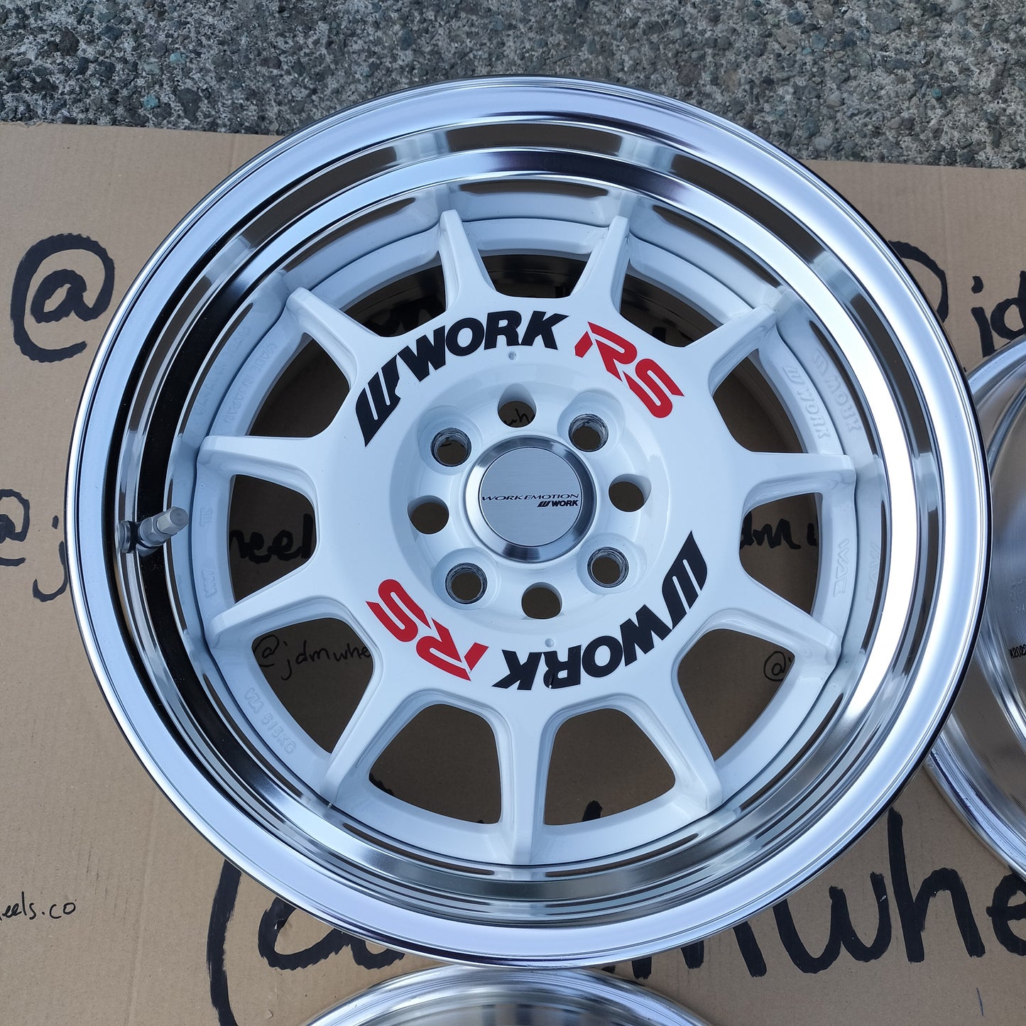 Work Emotion RS11 15x7+27 4x100