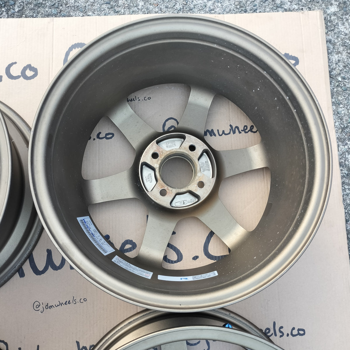 Rays Volk TE37 16x7+42 & 16x7+33 4x100