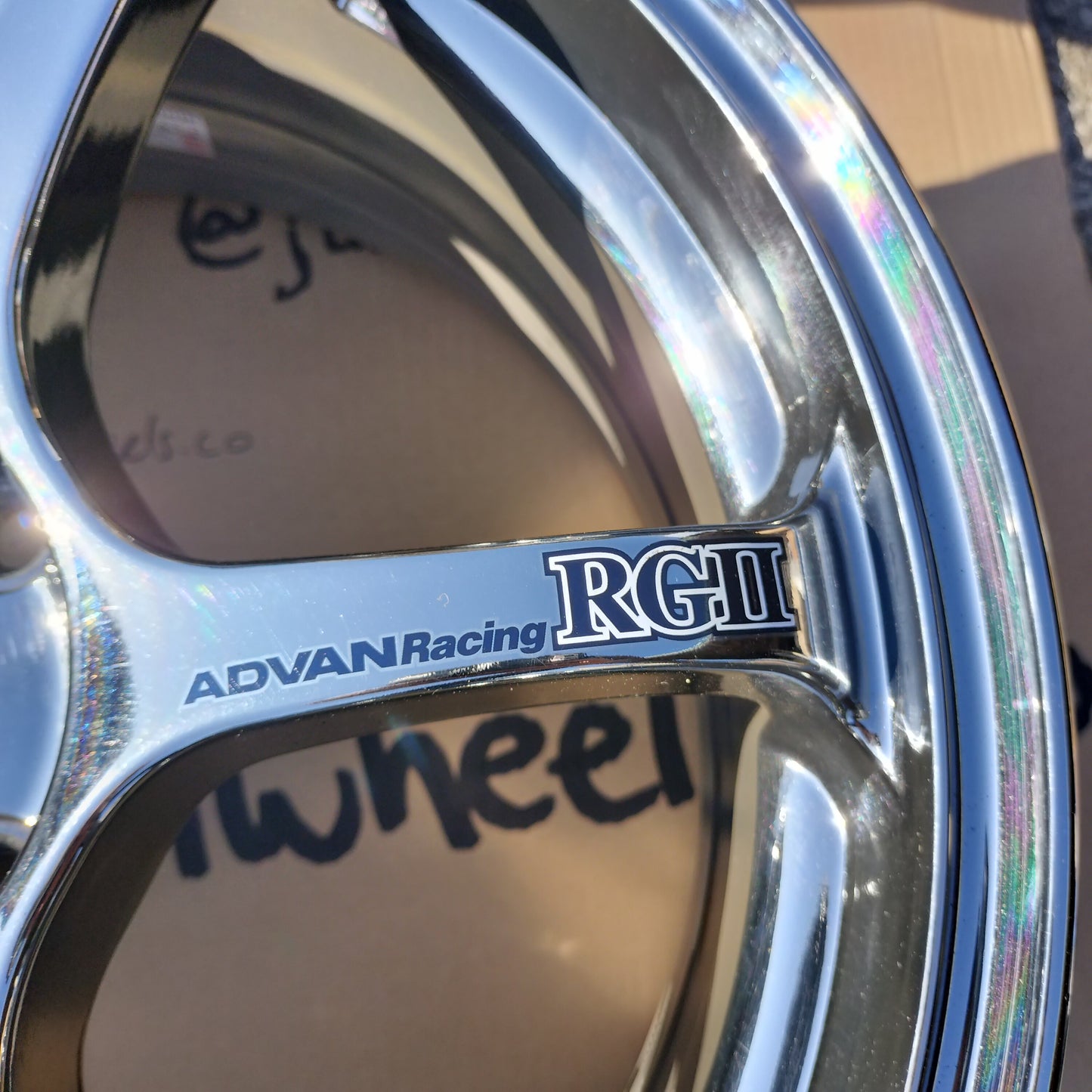 Advan Racing RGII 16x7+35 & 16x8+38 4x100