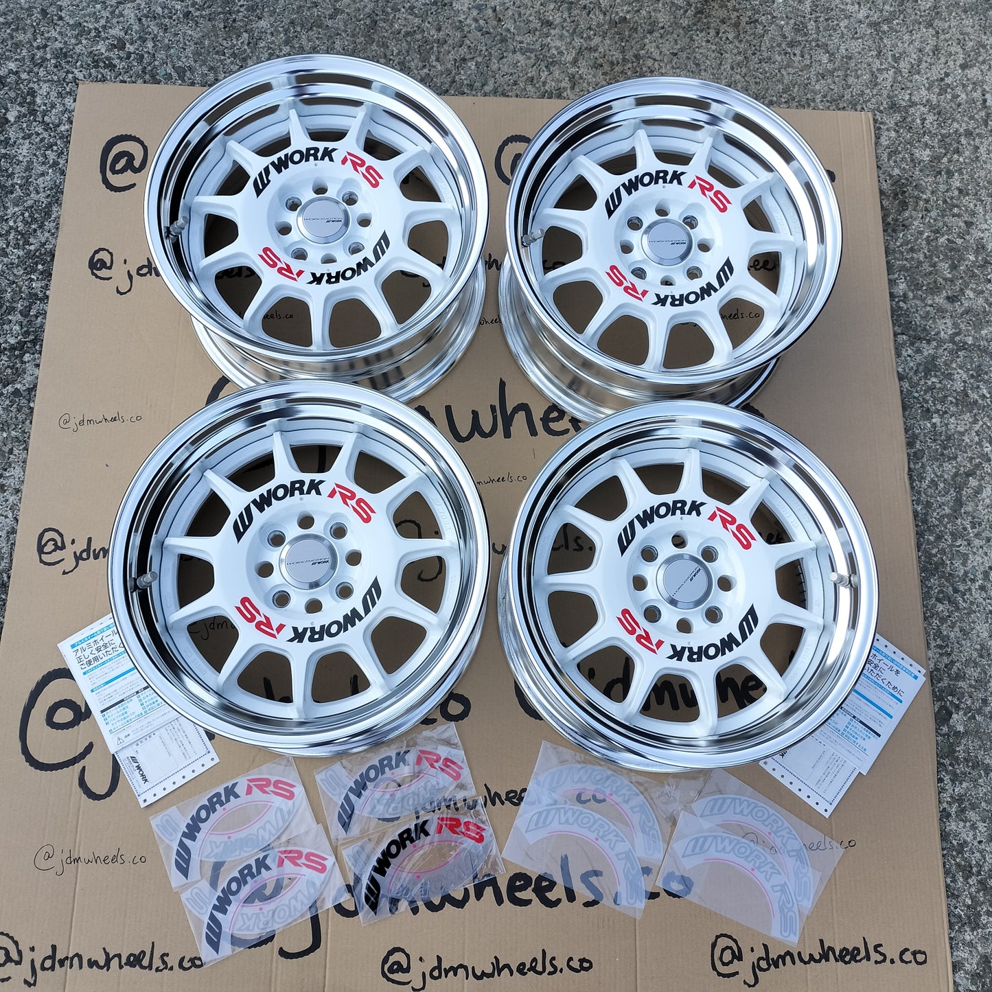 Work Emotion RS11 15x7+27 4x100
