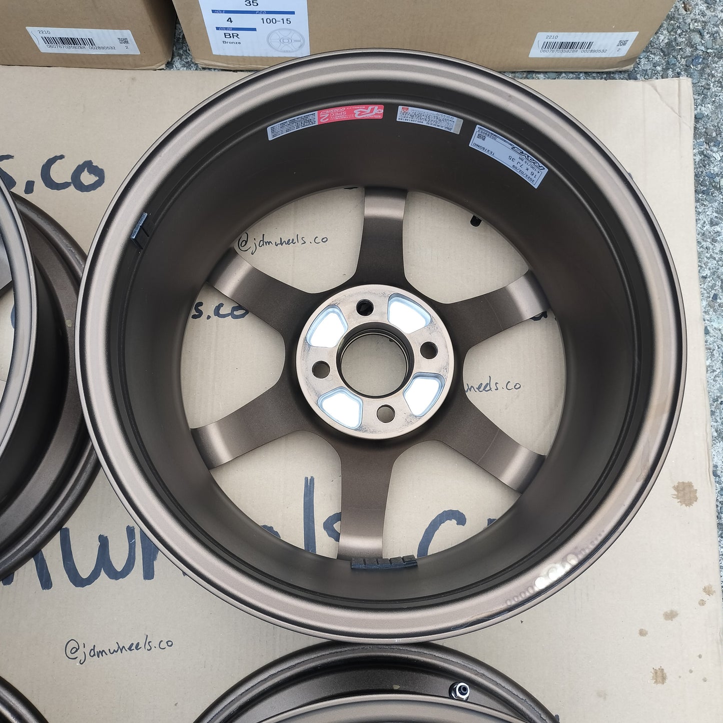 Rays Volk TE37 Sonic 16x7+35 4x100