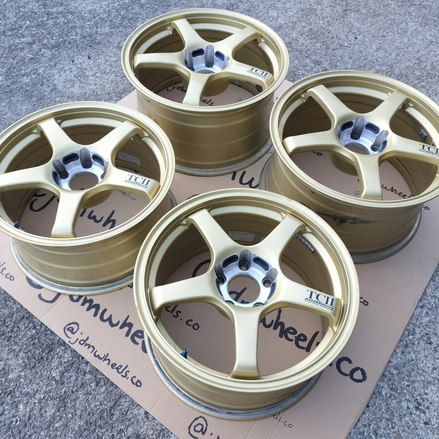 Advan Racing TCII 17x8.5+37 & 18x9.5+35 5x114.3