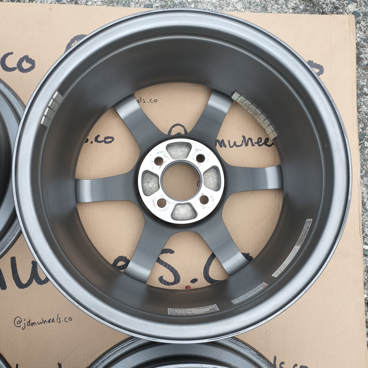 TE37 Sonic SL 16x7+34 4x100