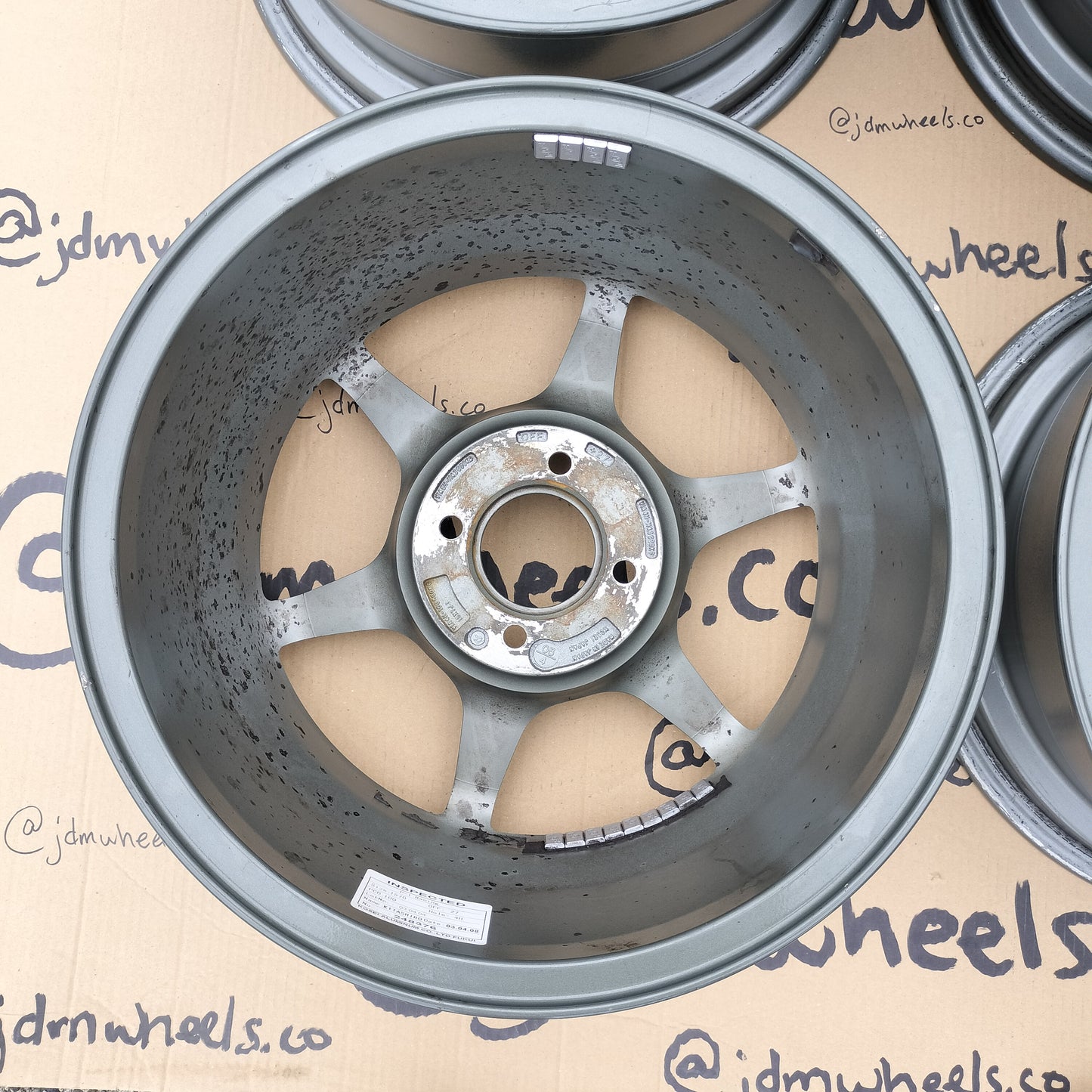 Buddy Club P1 Racing 15x7+27 4x100