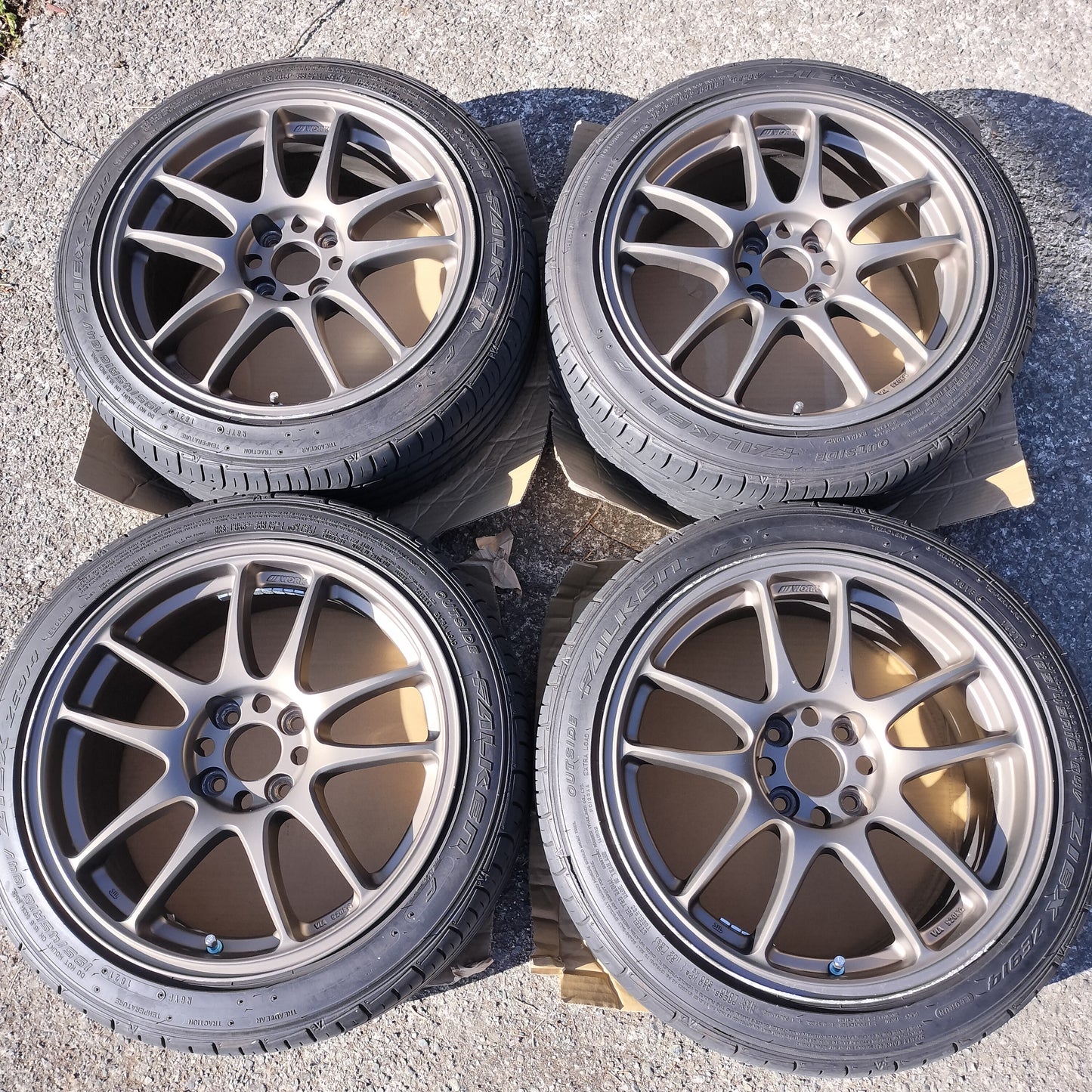 Work Emotion CR Kai 16x7+35 4x100