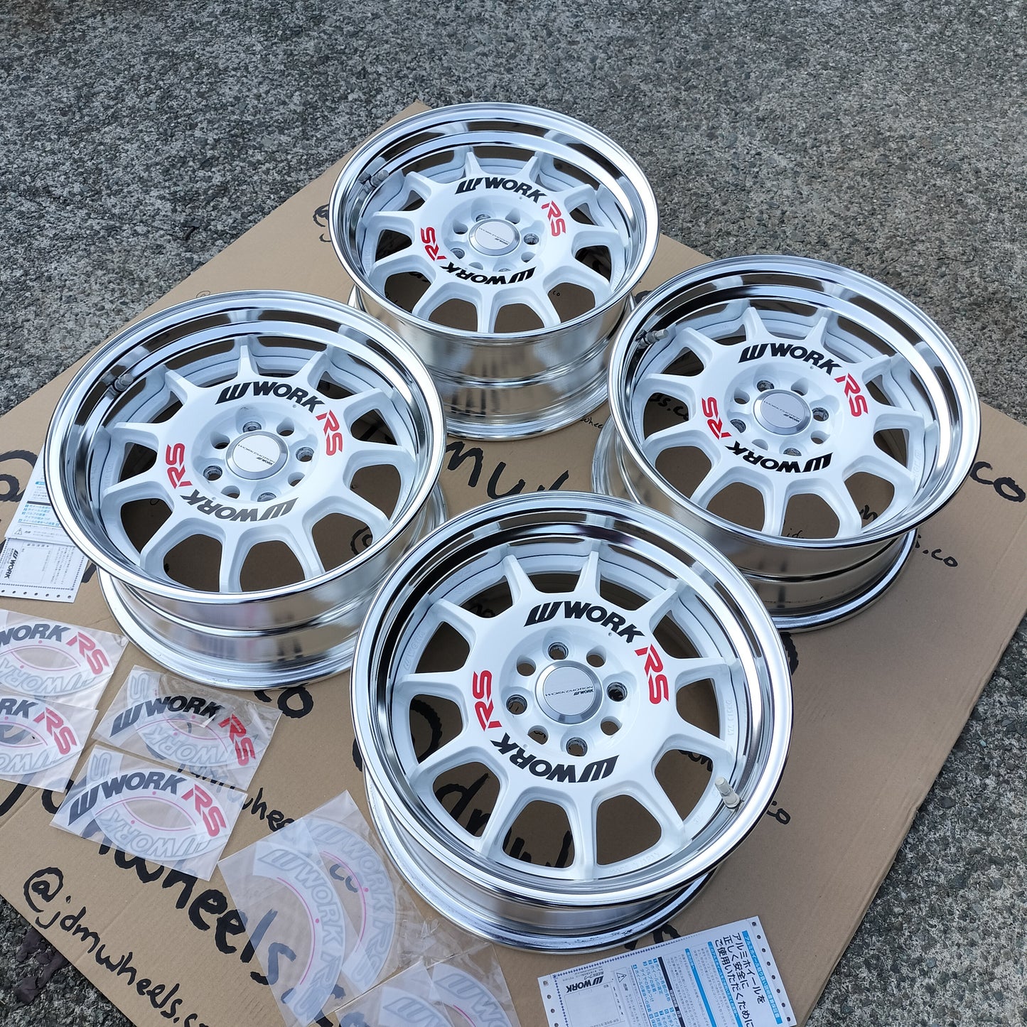 Work Emotion RS11 15x7+27 4x100