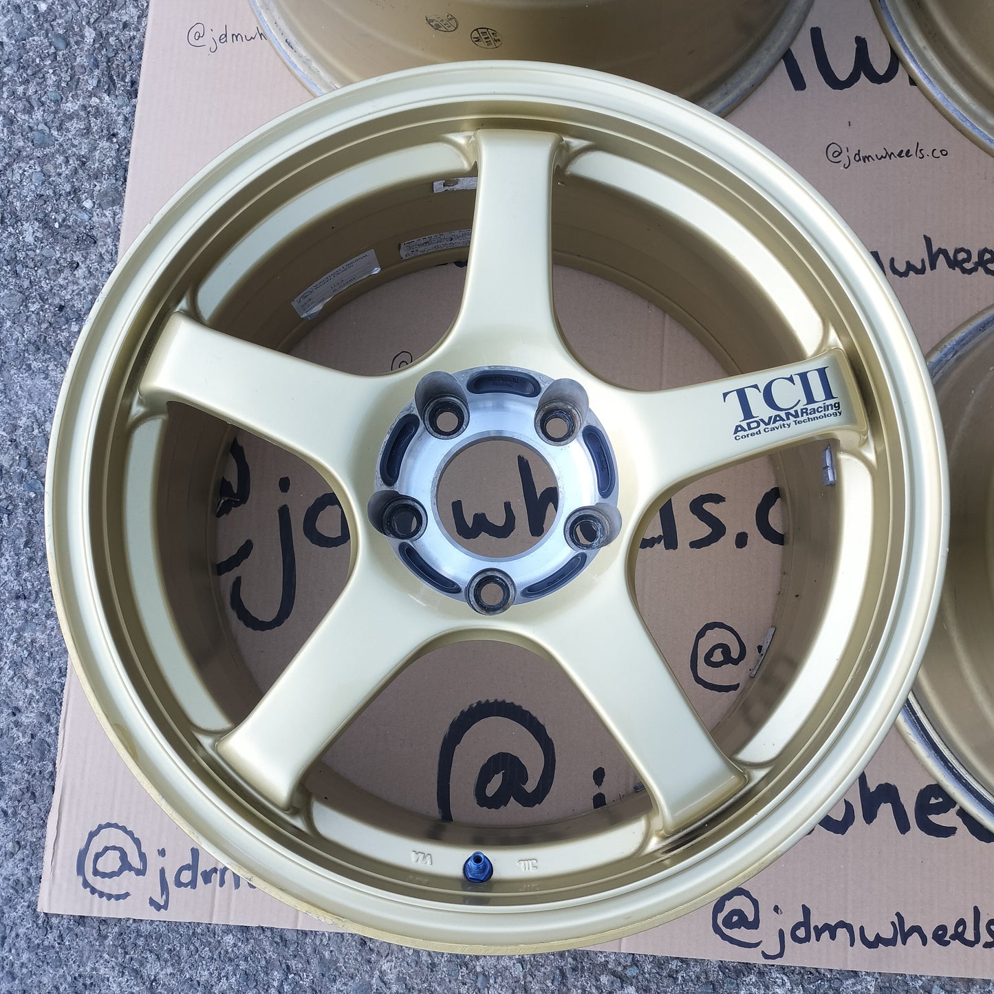 Advan Racing TCII 17x8.5+37 & 18x9.5+35 5x114.3