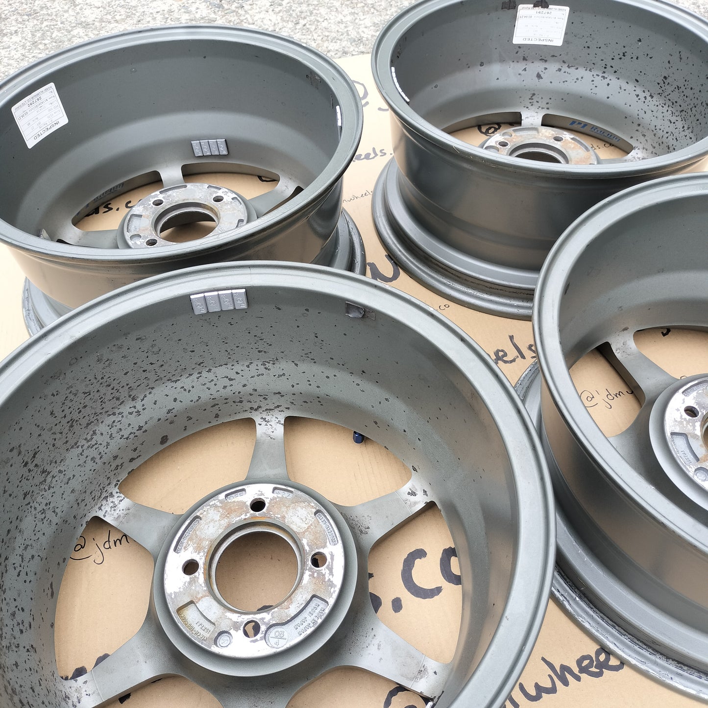 Buddy Club P1 Racing 15x7+27 4x100