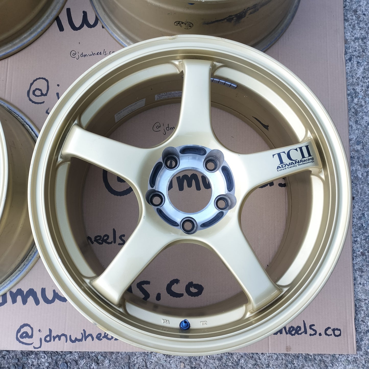 Advan Racing TCII 17x8.5+37 & 18x9.5+35 5x114.3