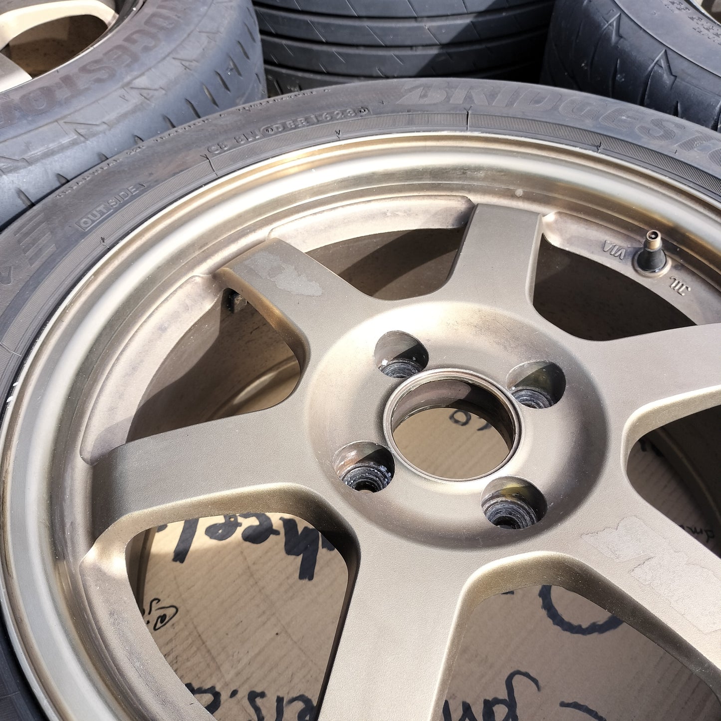 Rays Volk Racing TE37 15x7+35 4x100