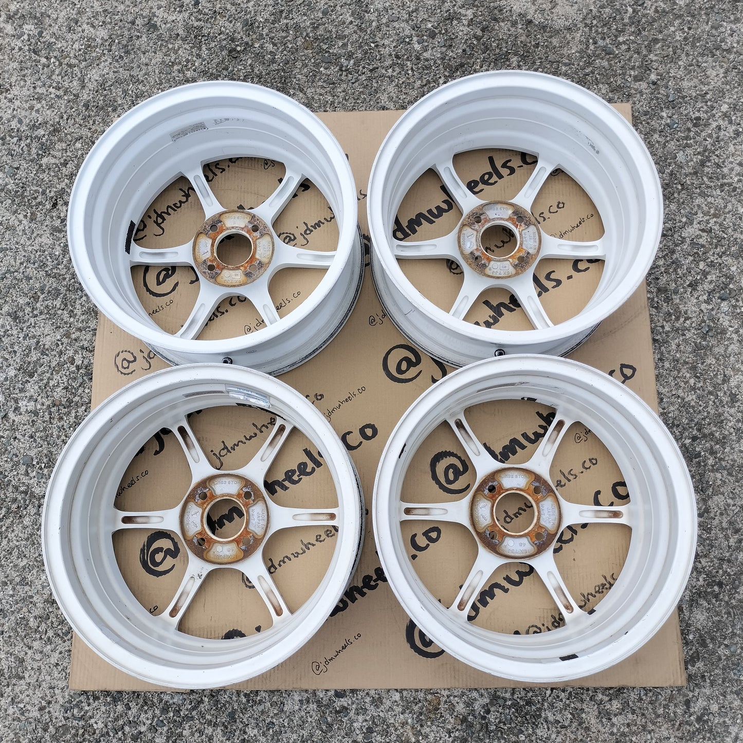 Advan Racing RGII 16x7+41 & 16x7+48 4x100