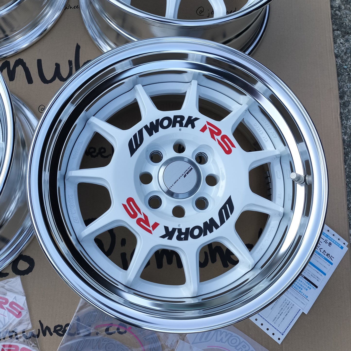 Work Emotion RS11 15x7+27 4x100