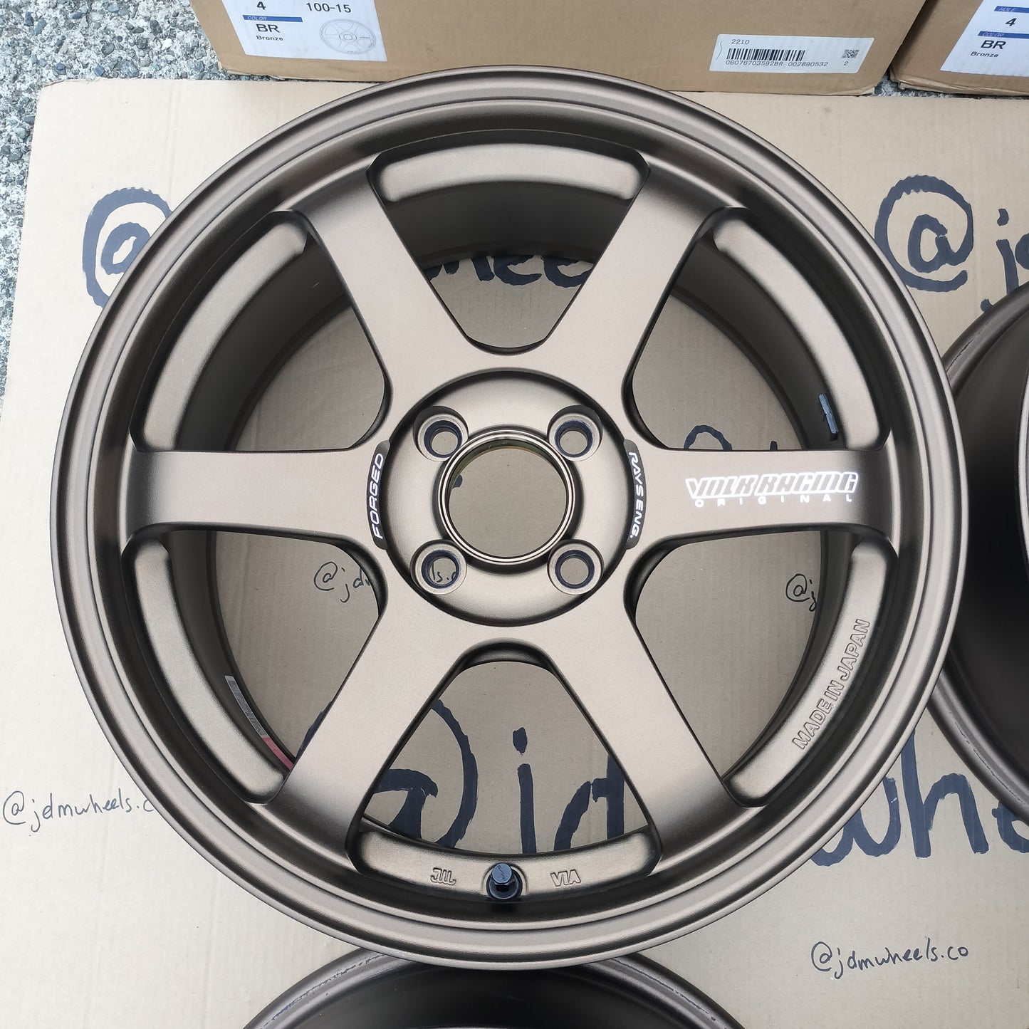 Rays Volk TE37 Sonic 16x7+35 4x100