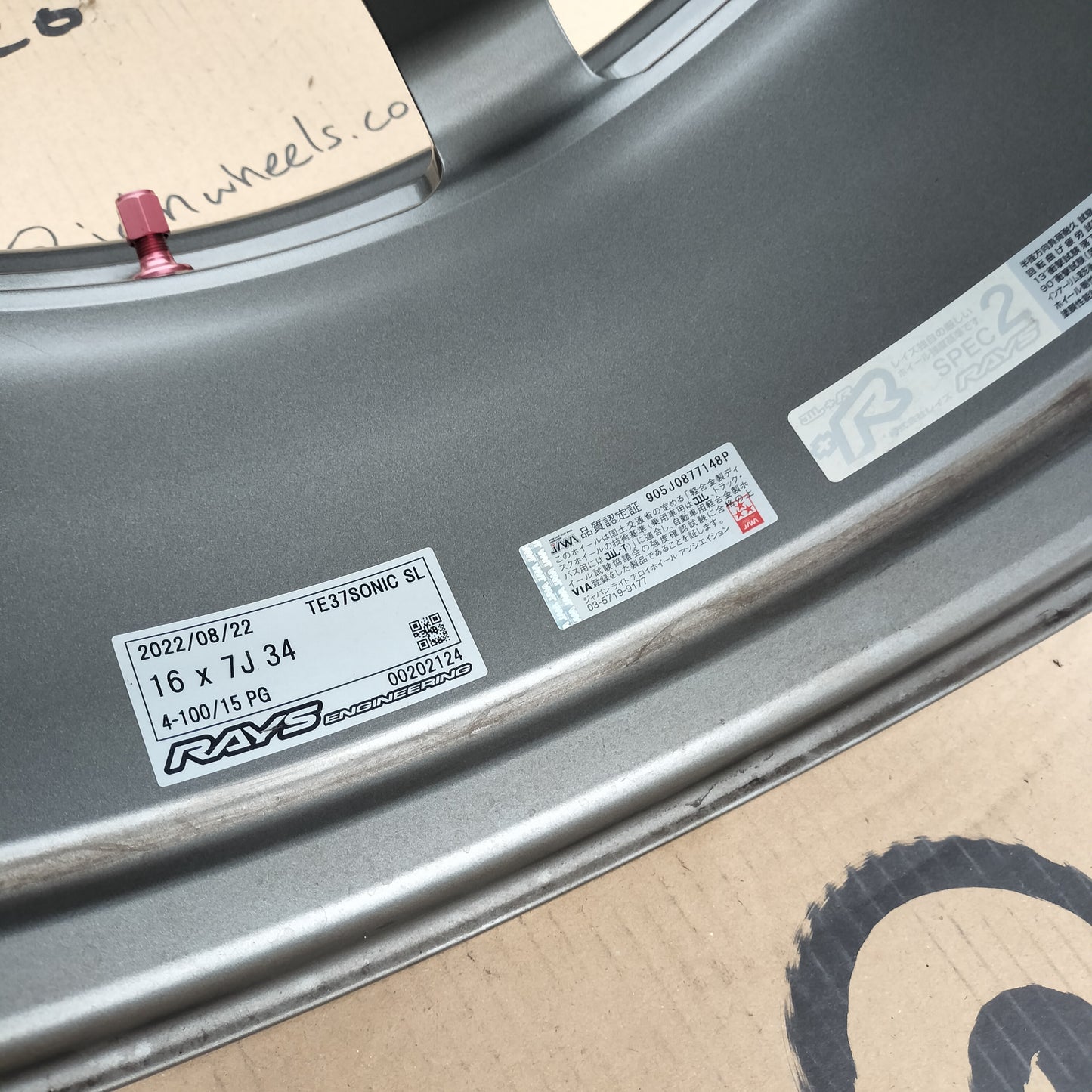 TE37 Sonic SL 16x7+34 4x100