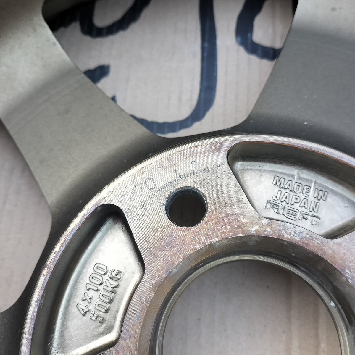 Rays Volk TE37 16x7+42 & 16x7+33 4x100