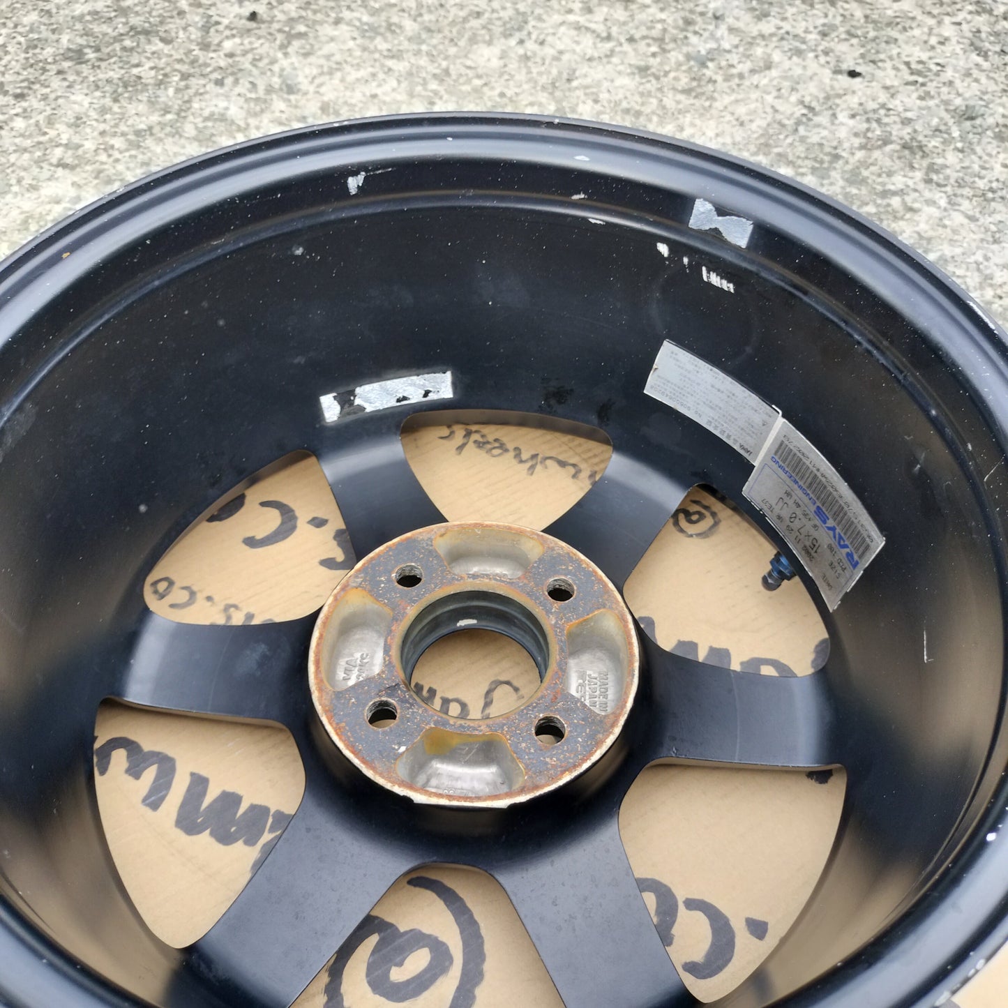 Rays Volk TE37 15x7+35 4x100