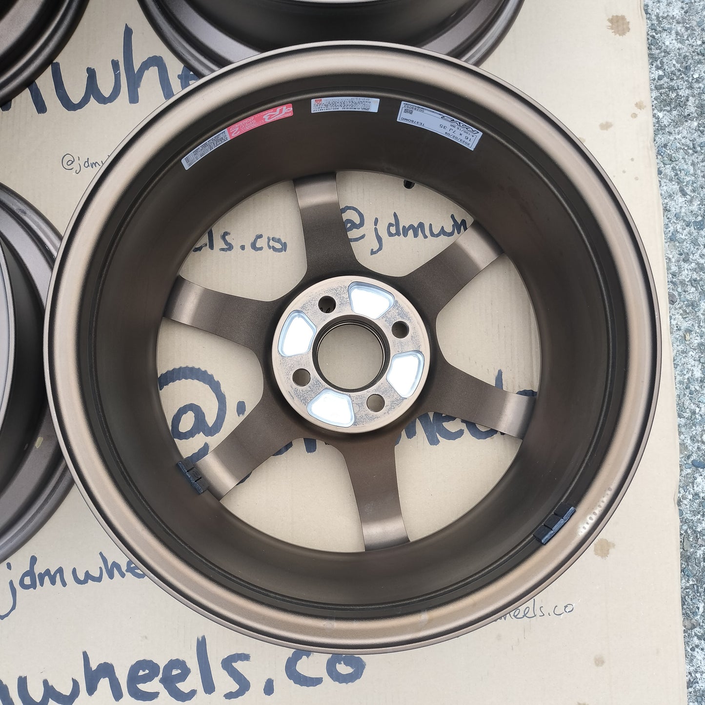 Rays Volk TE37 Sonic 16x7+35 4x100