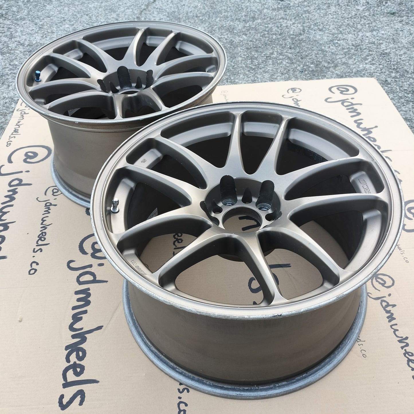 Work Emotion CR Kai 18x9.5+12 5x114.3