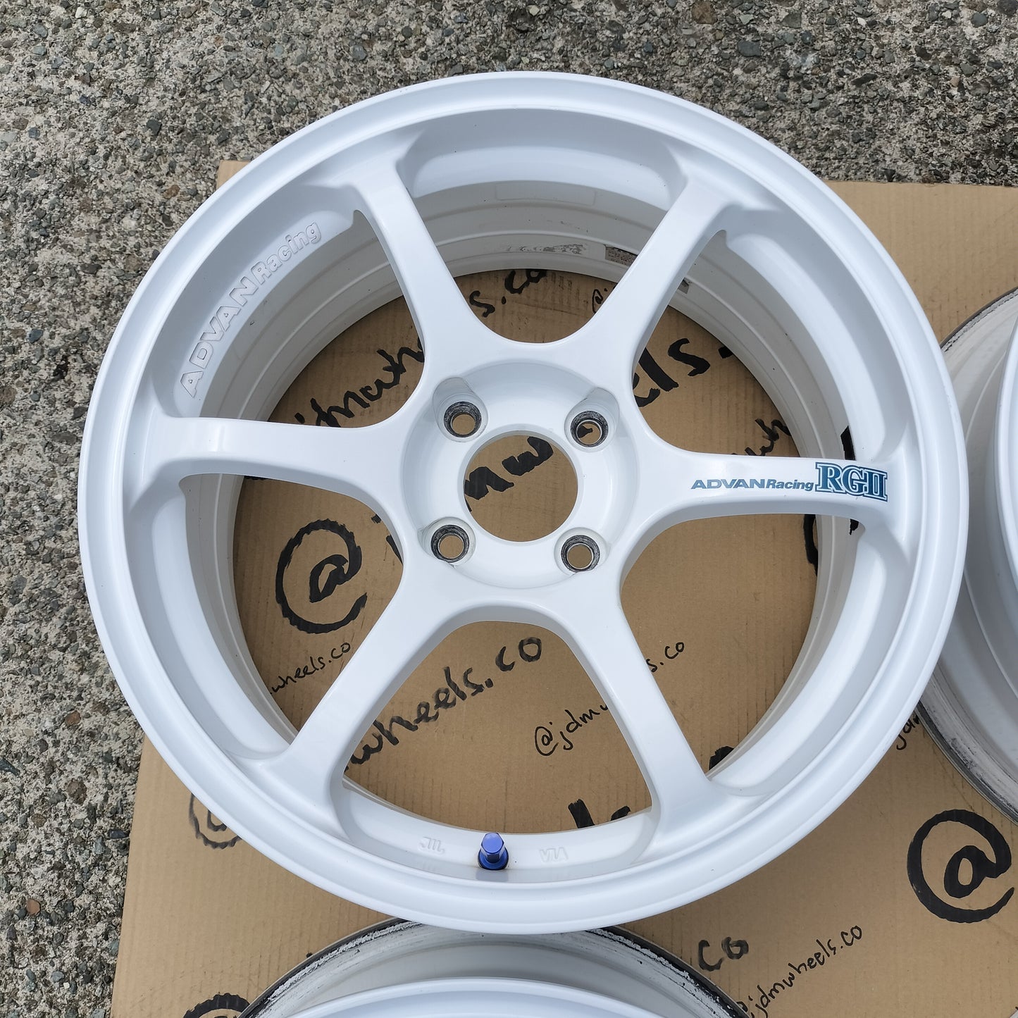 Advan Racing RGII 16x7+41 & 16x7+48 4x100