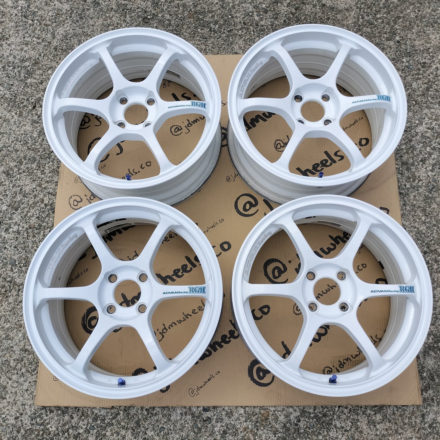 Advan Racing RGII 16x7+41 & 16x7+48 4x100