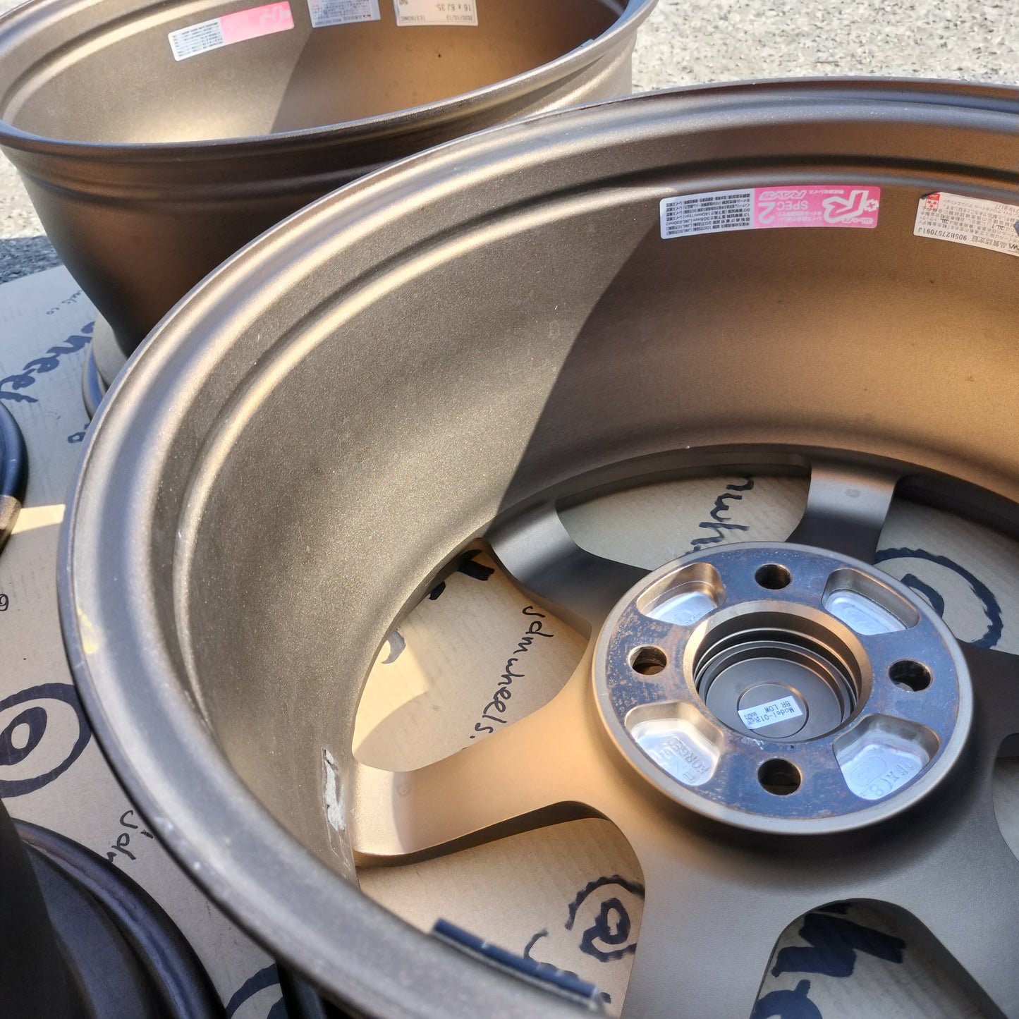 Rays Volk TE37 Sonic 16x8+35 4x100