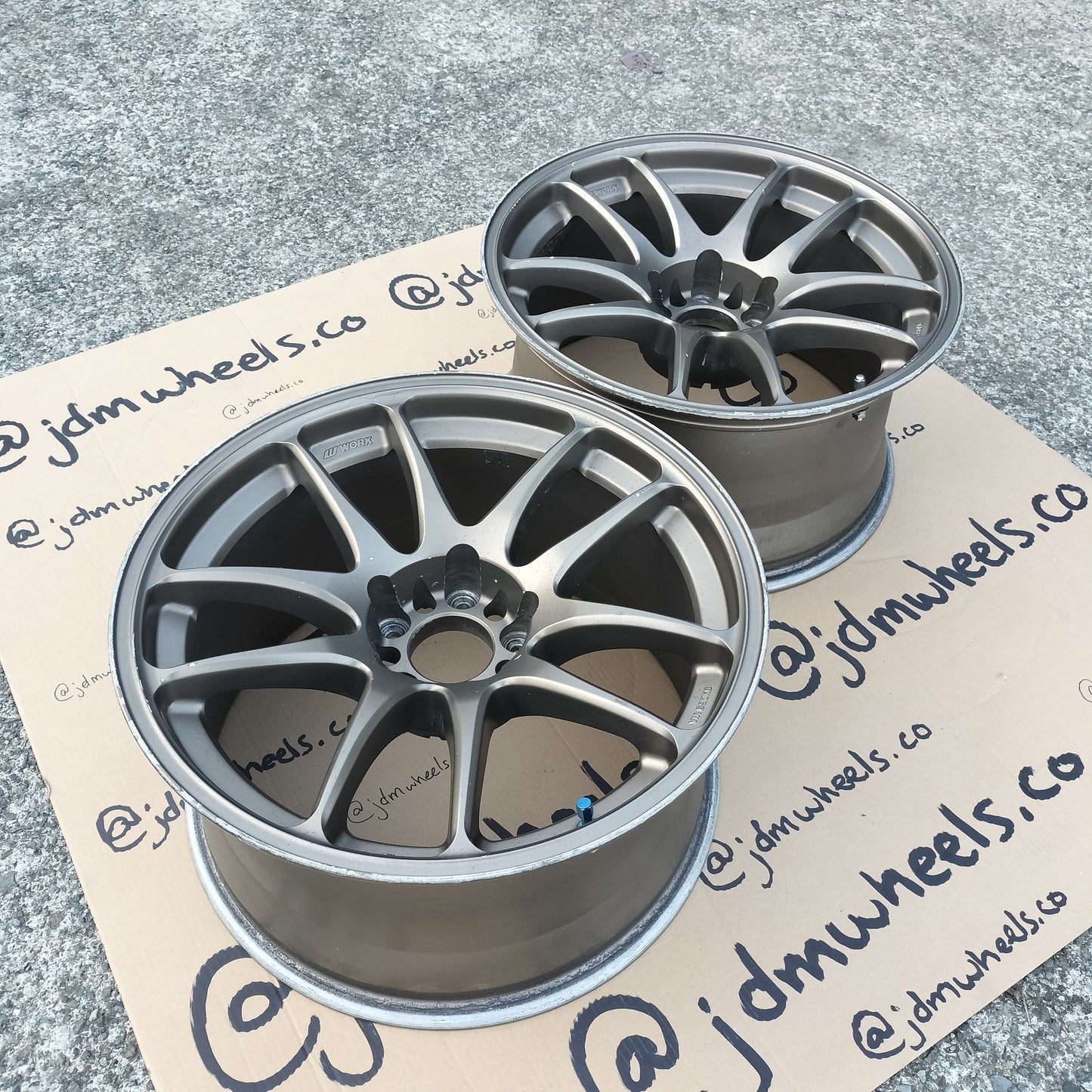 Work Emotion CR Kai 18x9.5+12 5x114.3