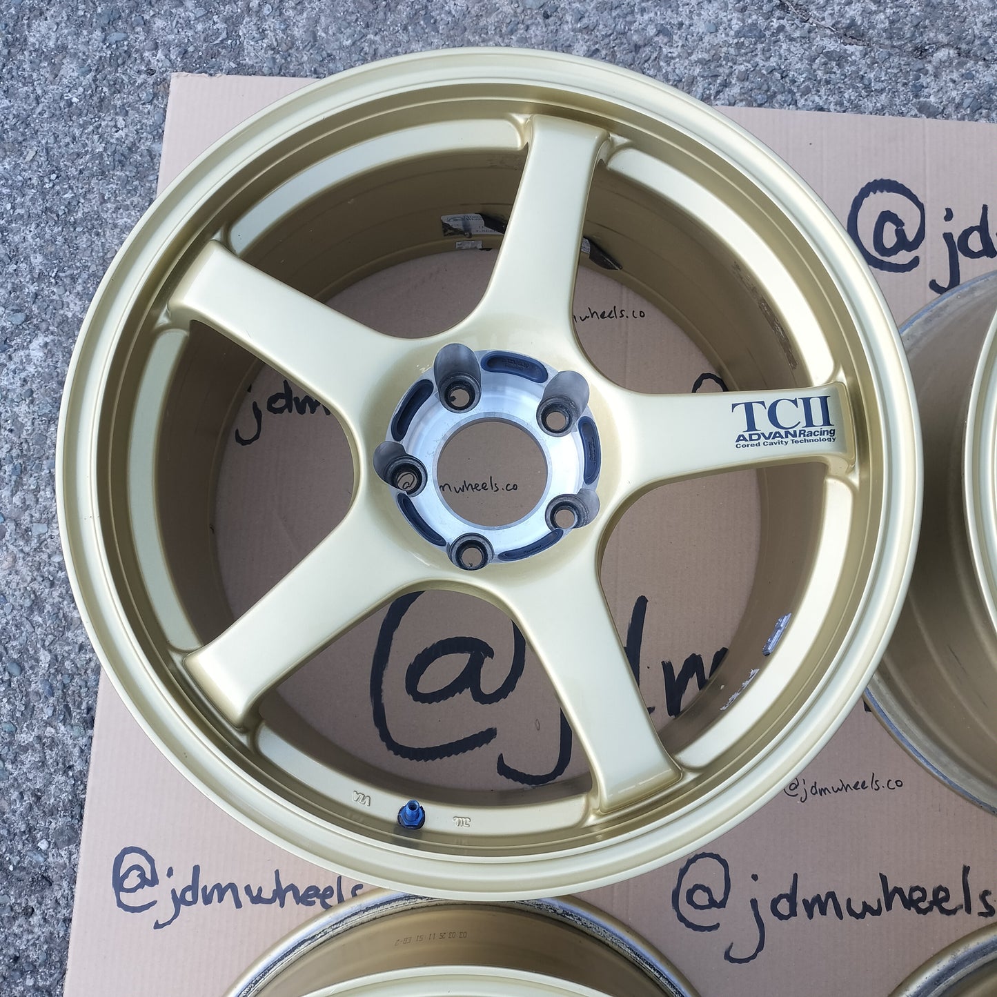 Advan Racing TCII 17x8.5+37 & 18x9.5+35 5x114.3