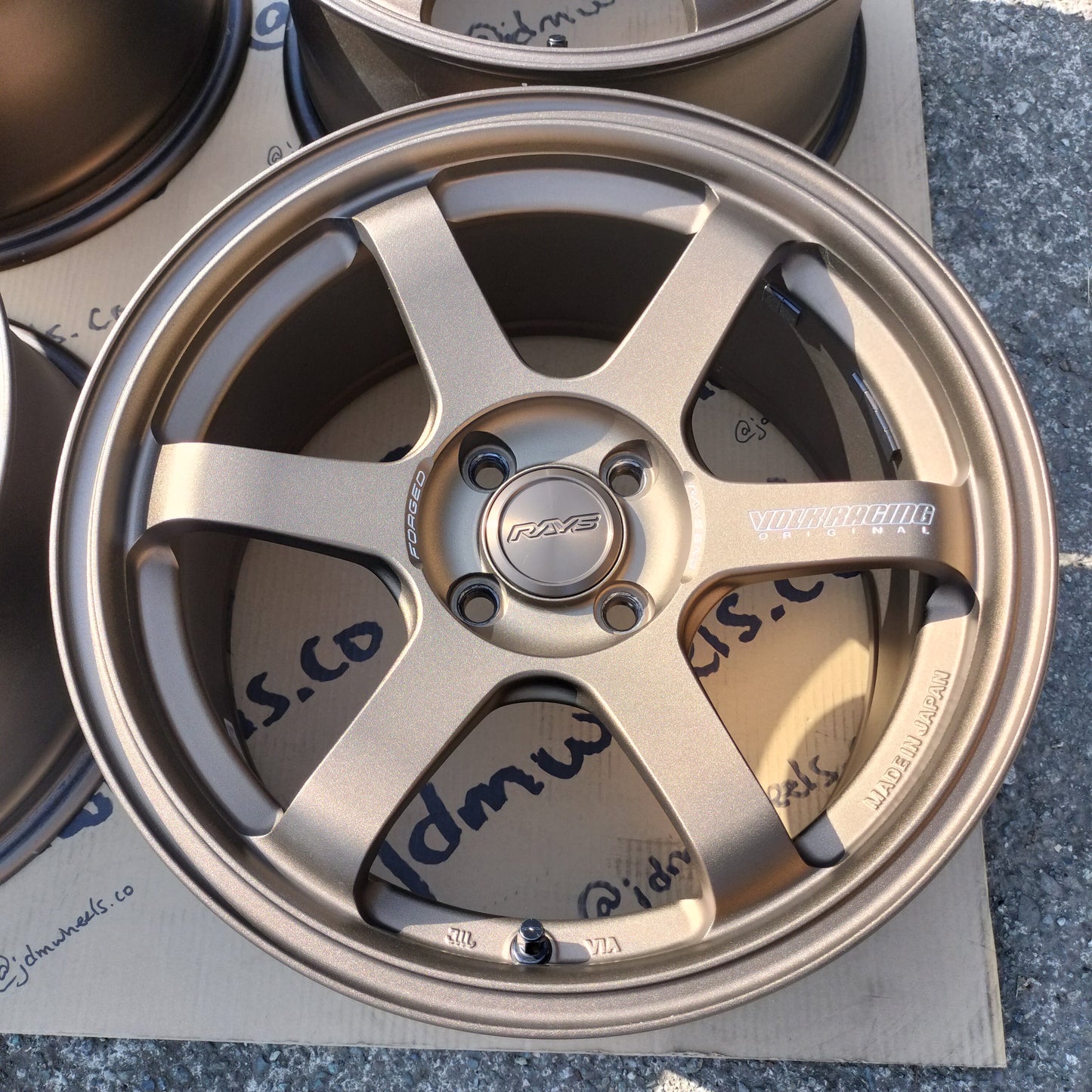 Rays Volk TE37 Sonic 16x8+35 4x100