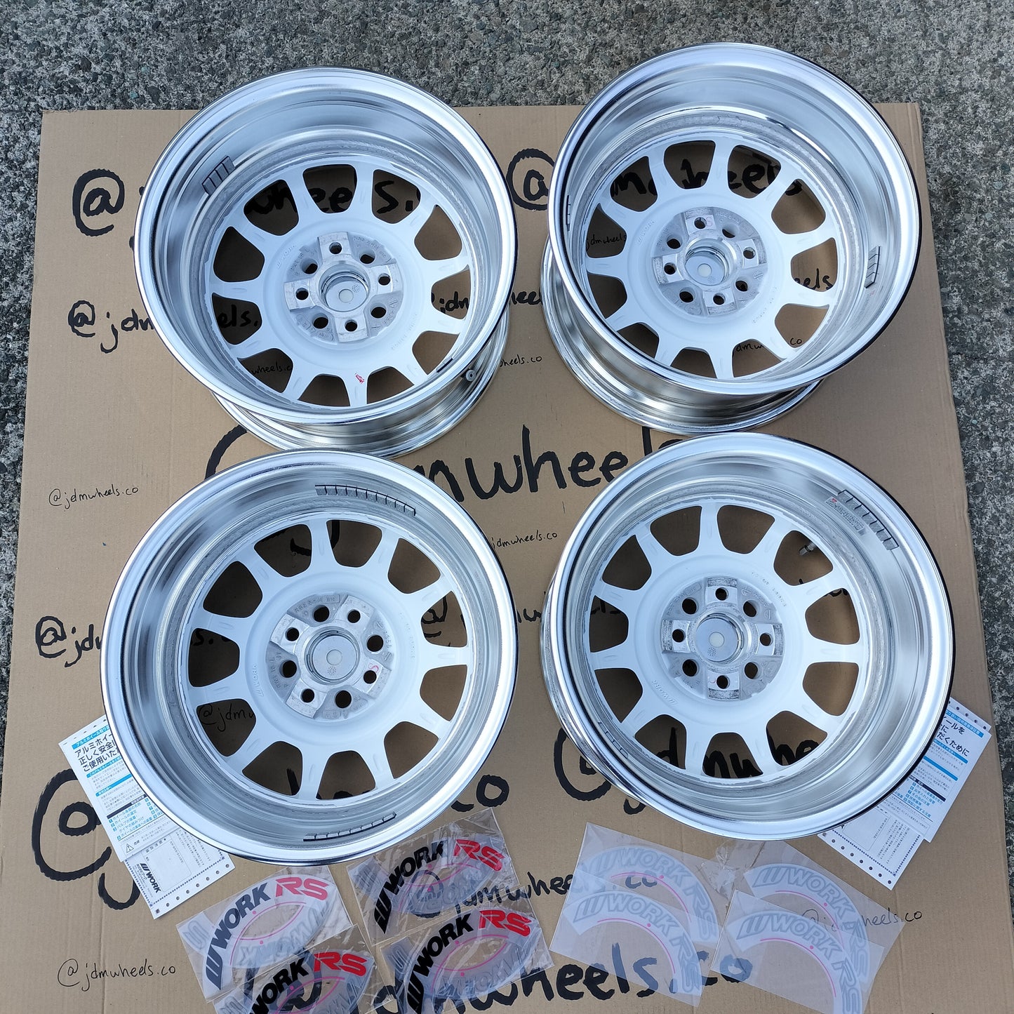 Work Emotion RS11 15x7+27 4x100
