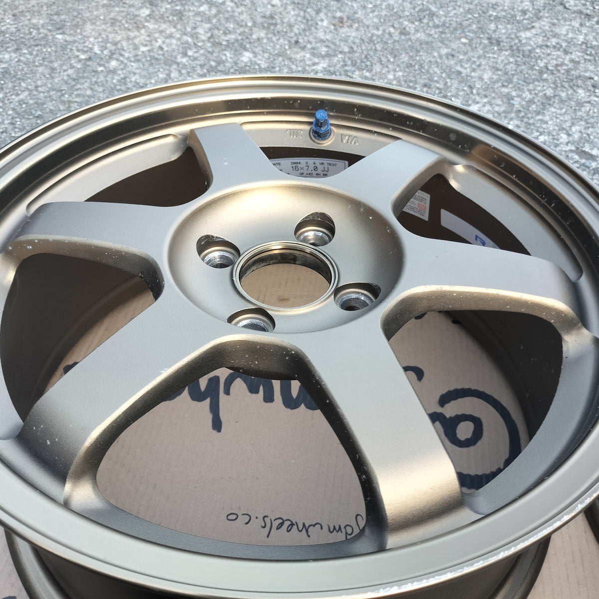 Rays Volk TE37 16x7+42 & 16x7+33 4x100