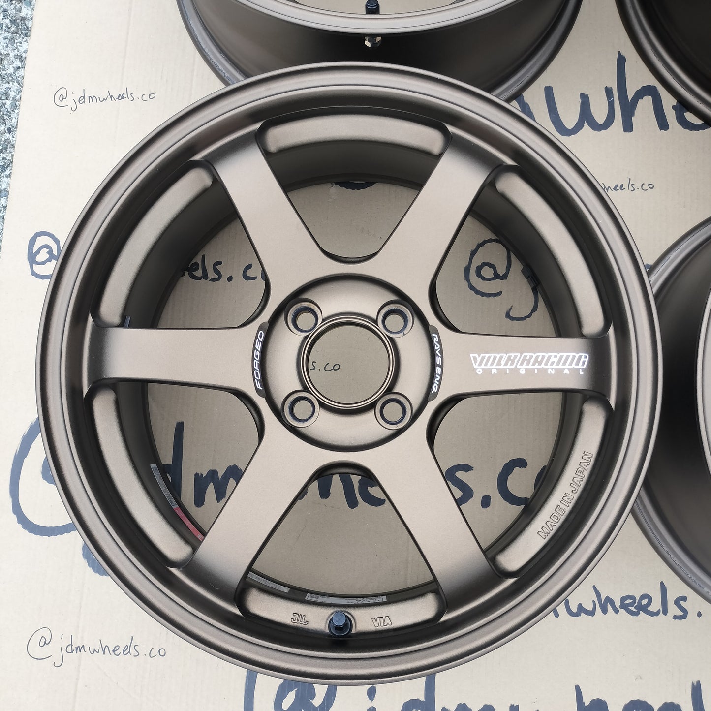 Rays Volk TE37 Sonic 16x7+35 4x100