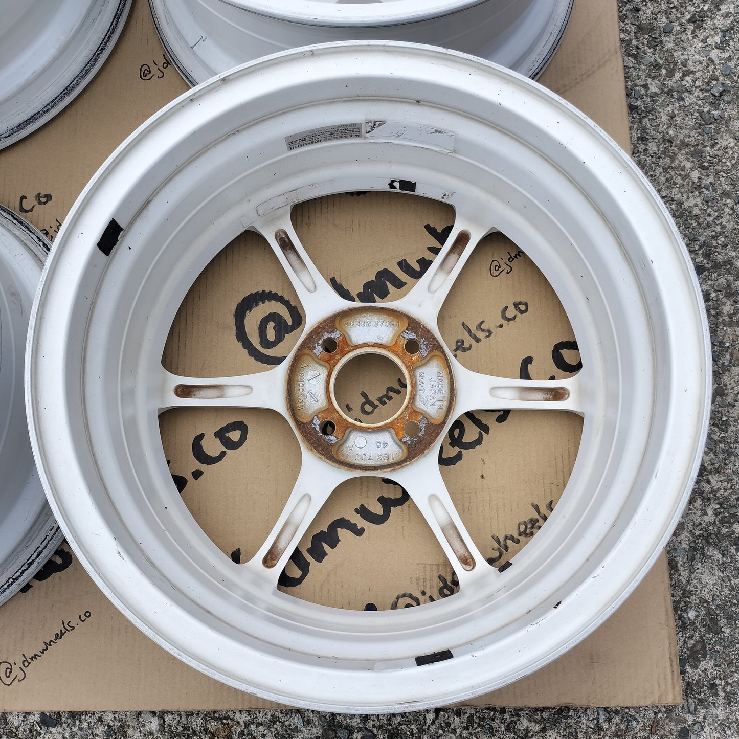 Advan Racing RGII 16x7+41 & 16x7+48 4x100