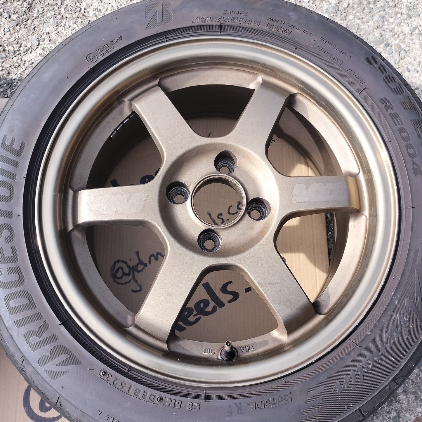 Rays Volk Racing TE37 15x7+35 4x100