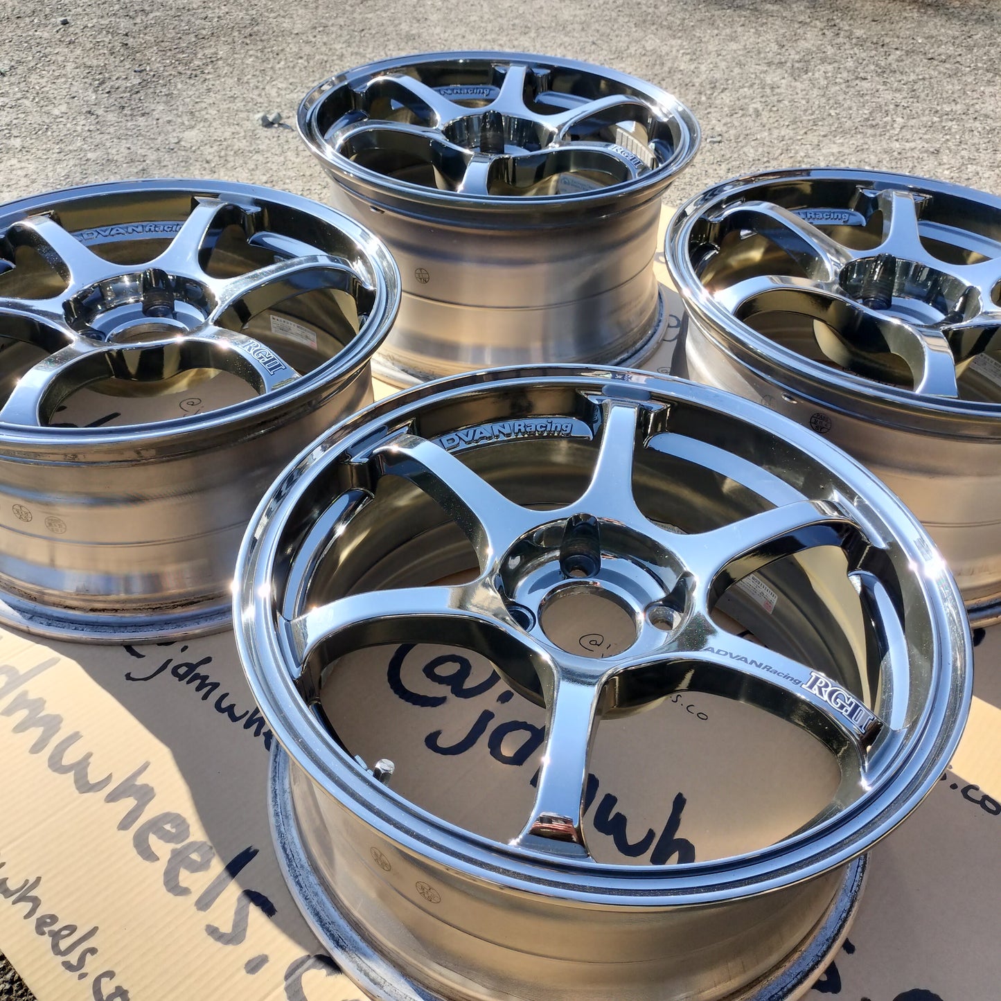 Advan Racing RGII 16x7+35 & 16x8+38 4x100