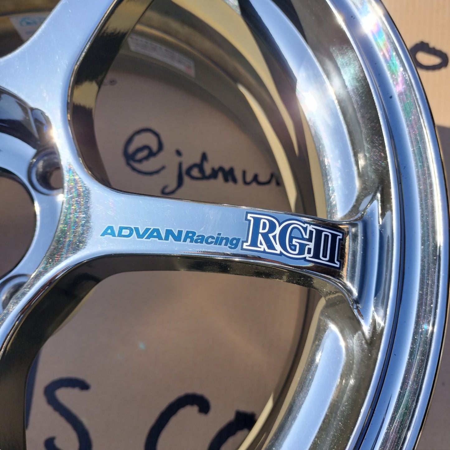 Advan Racing RGII 16x7+35 & 16x8+38 4x100
