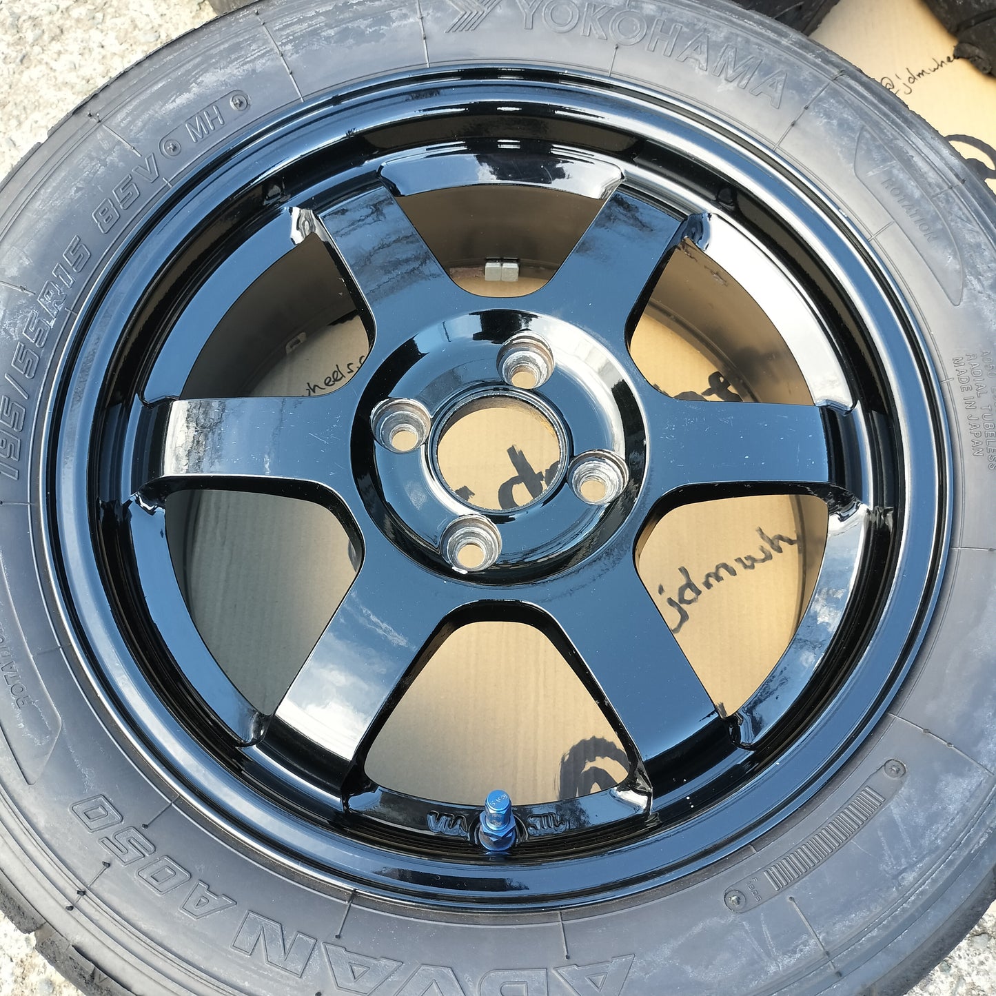 Rays Volk TE37 15x6.5+39 4x100