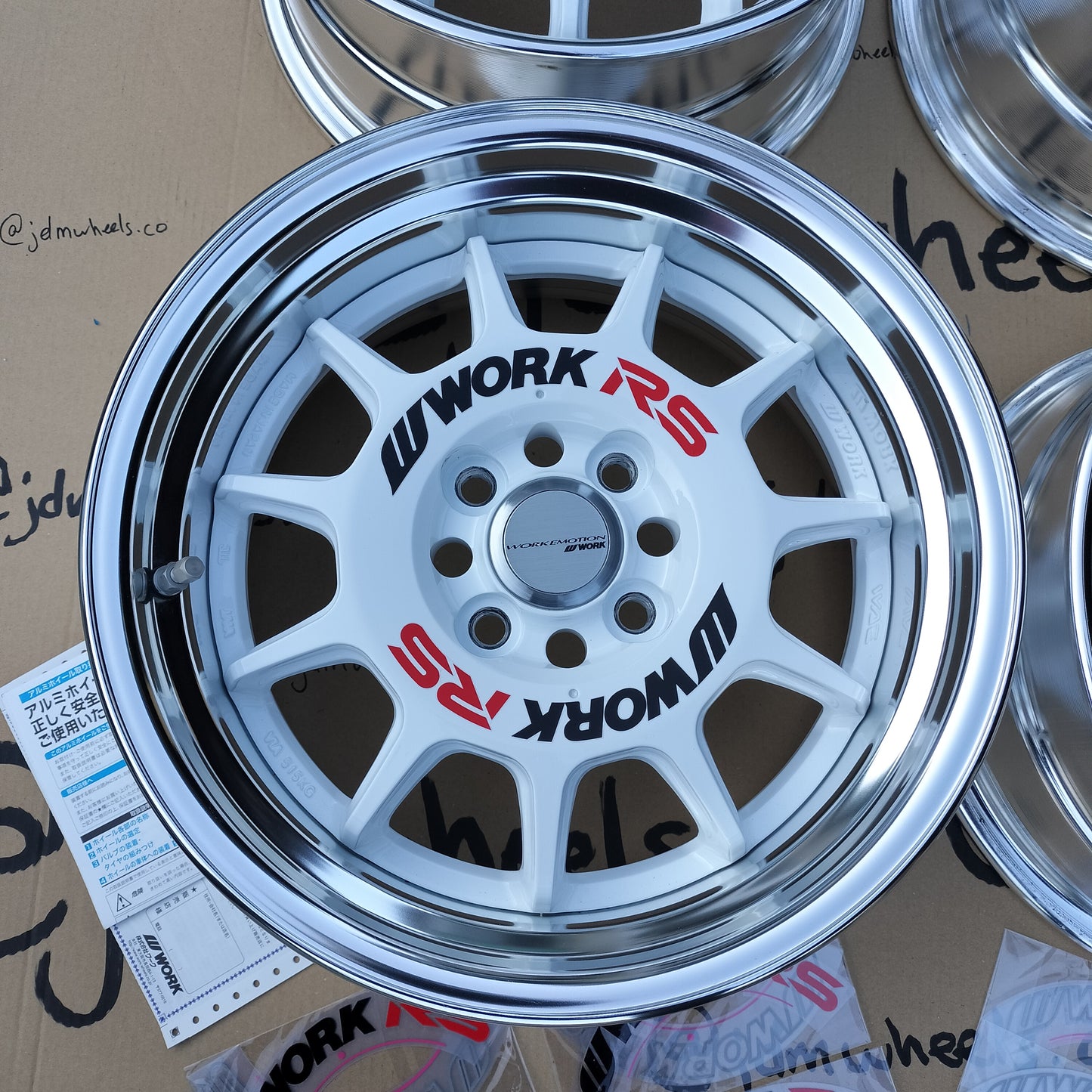 Work Emotion RS11 15x7+27 4x100